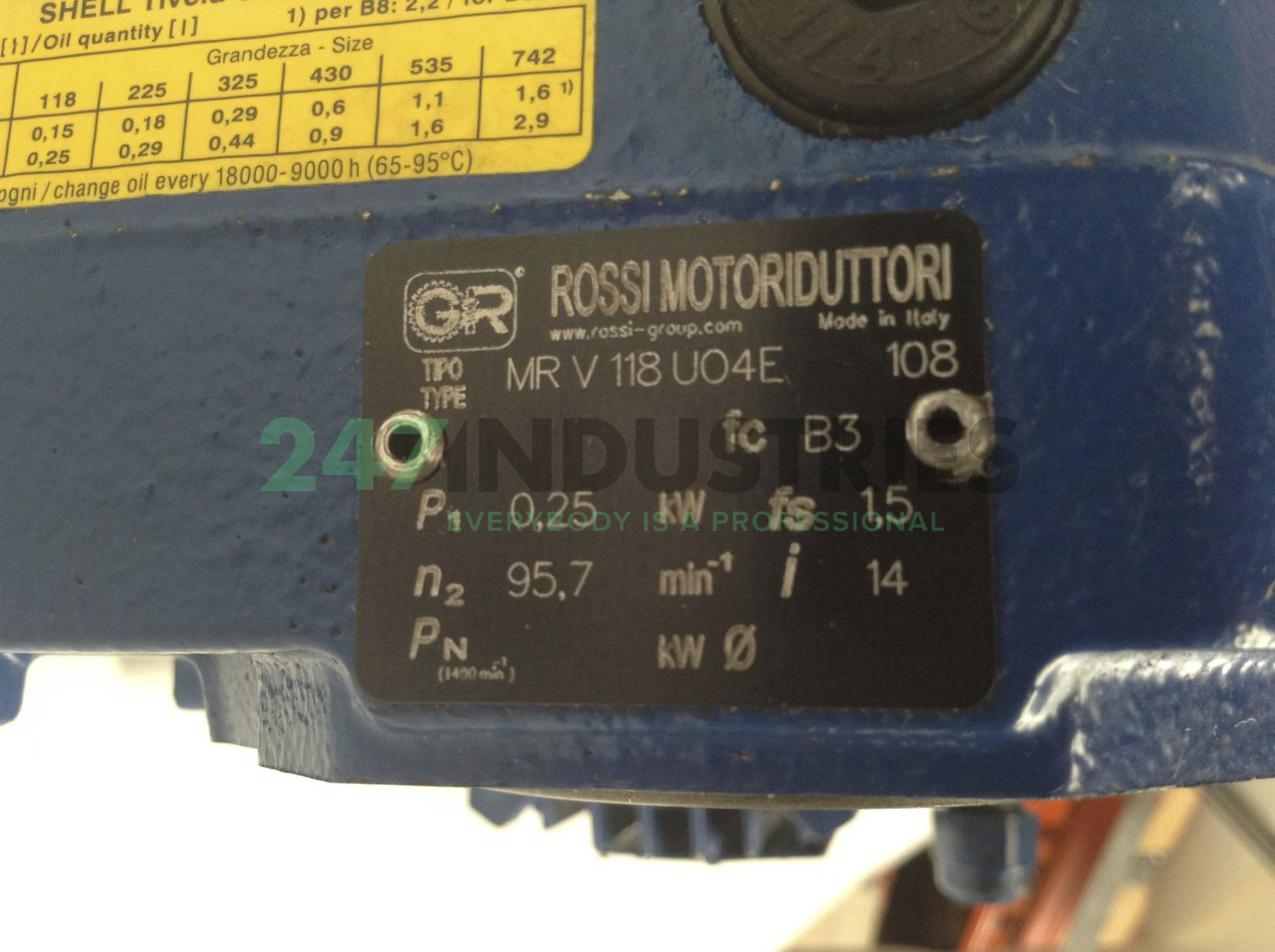 MRV118UO4E-F063C4B14/ Rossi Image 2