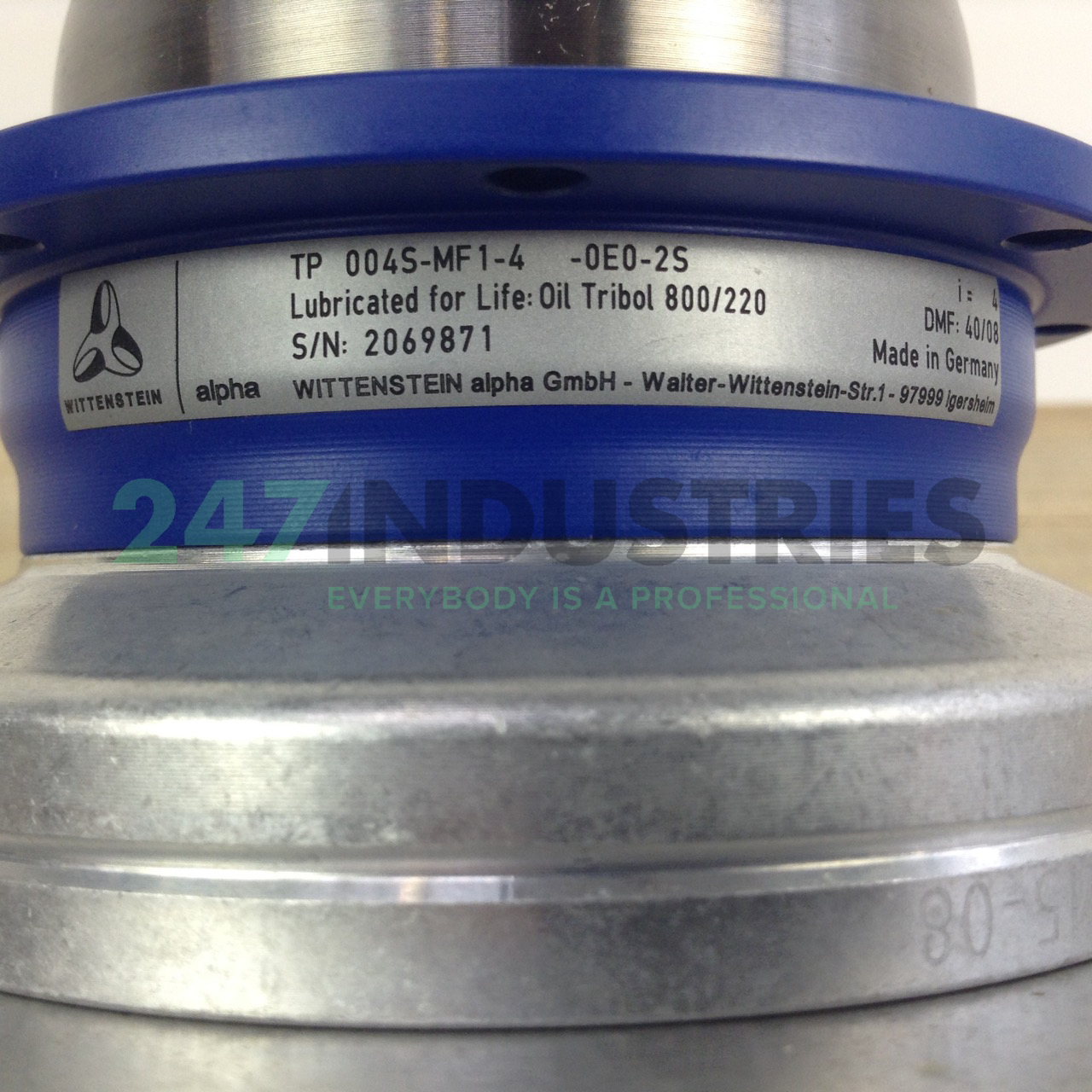 TP004S-MF1-4-0E0-2S Wittenstein Alpha Image 3