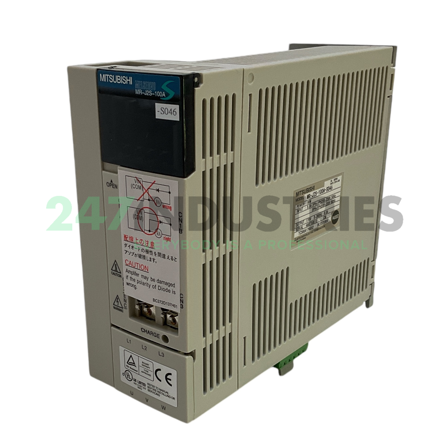 MR-J2S-100A-S046 Mitsubishi