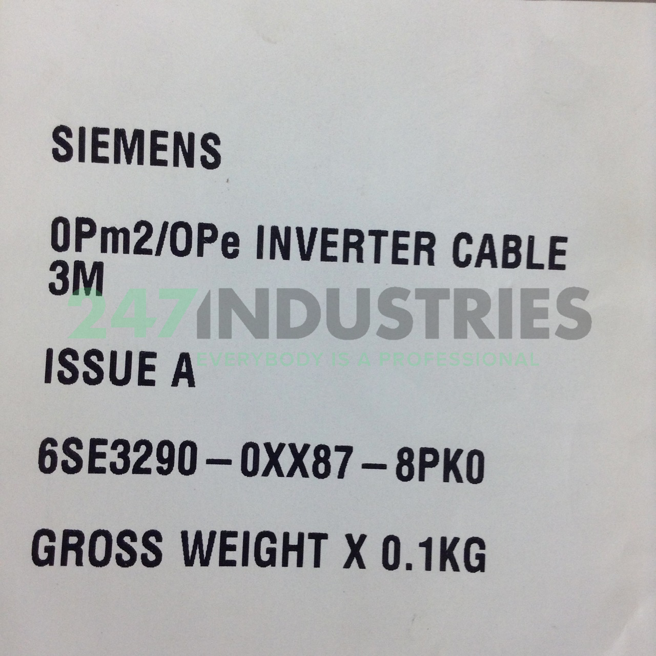 6SE3290-0XX87-8PK0 Siemens Image 2