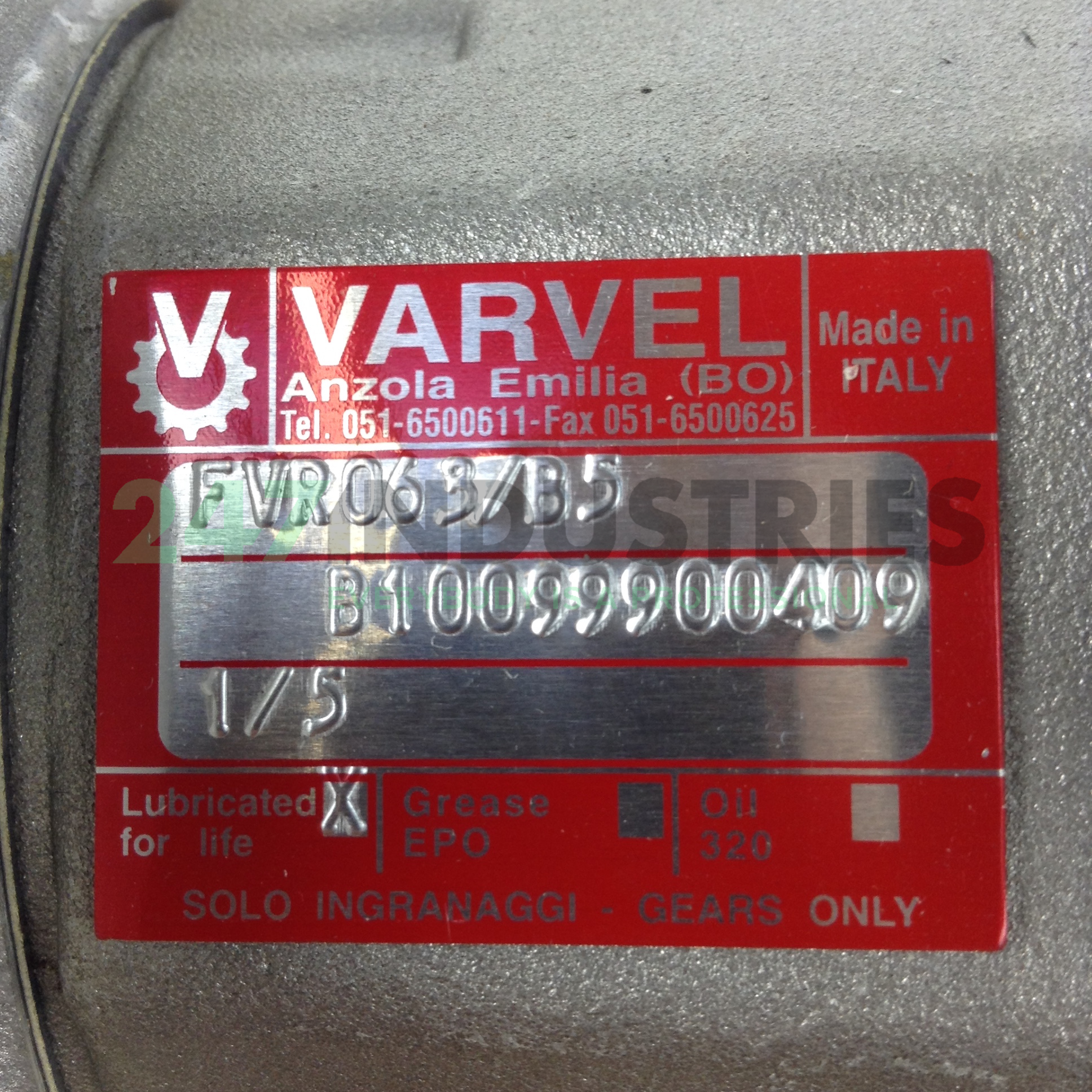 FVR063/B5-63B5I5 Varvel Image 2