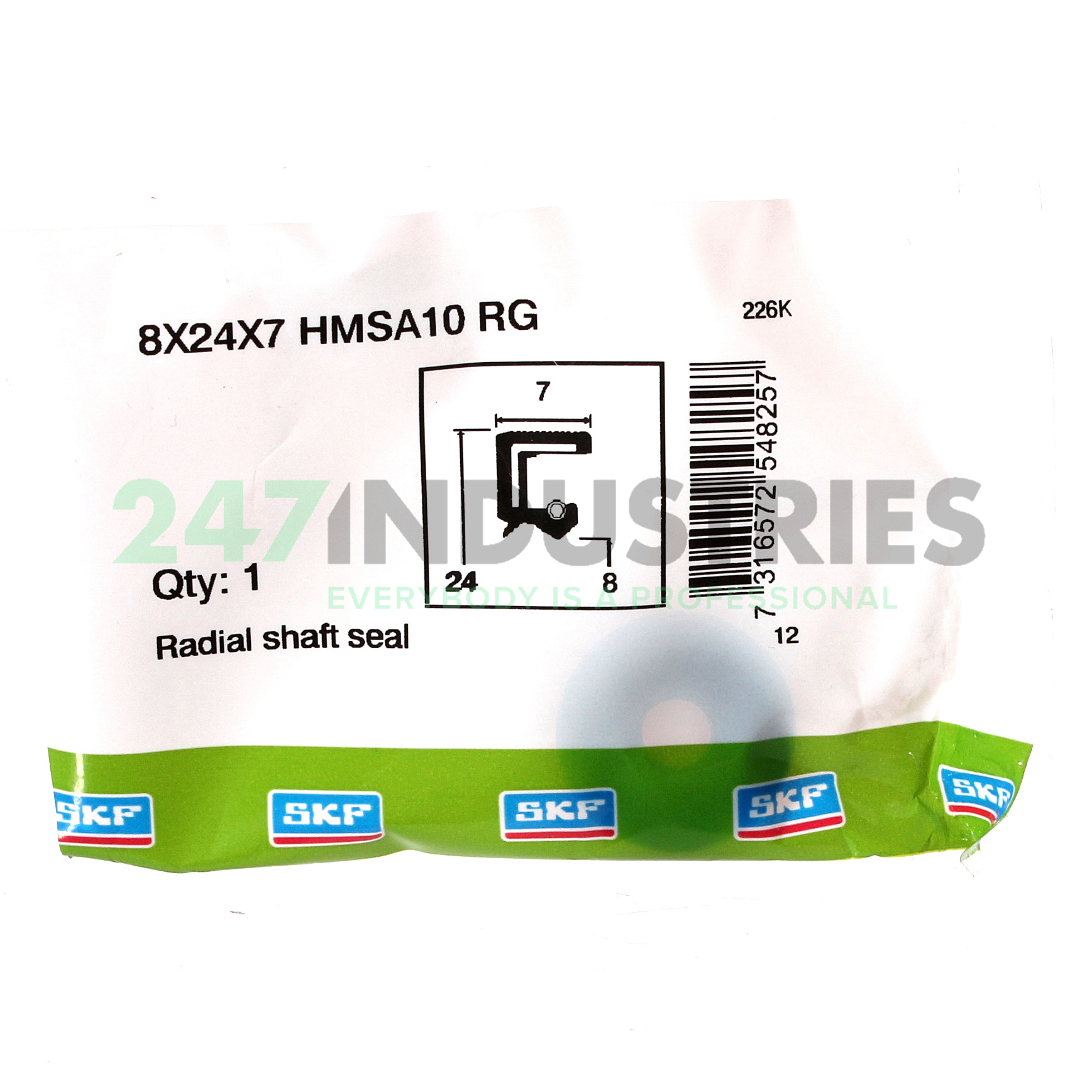 8X24X7HMSA10RG SKF Image 3