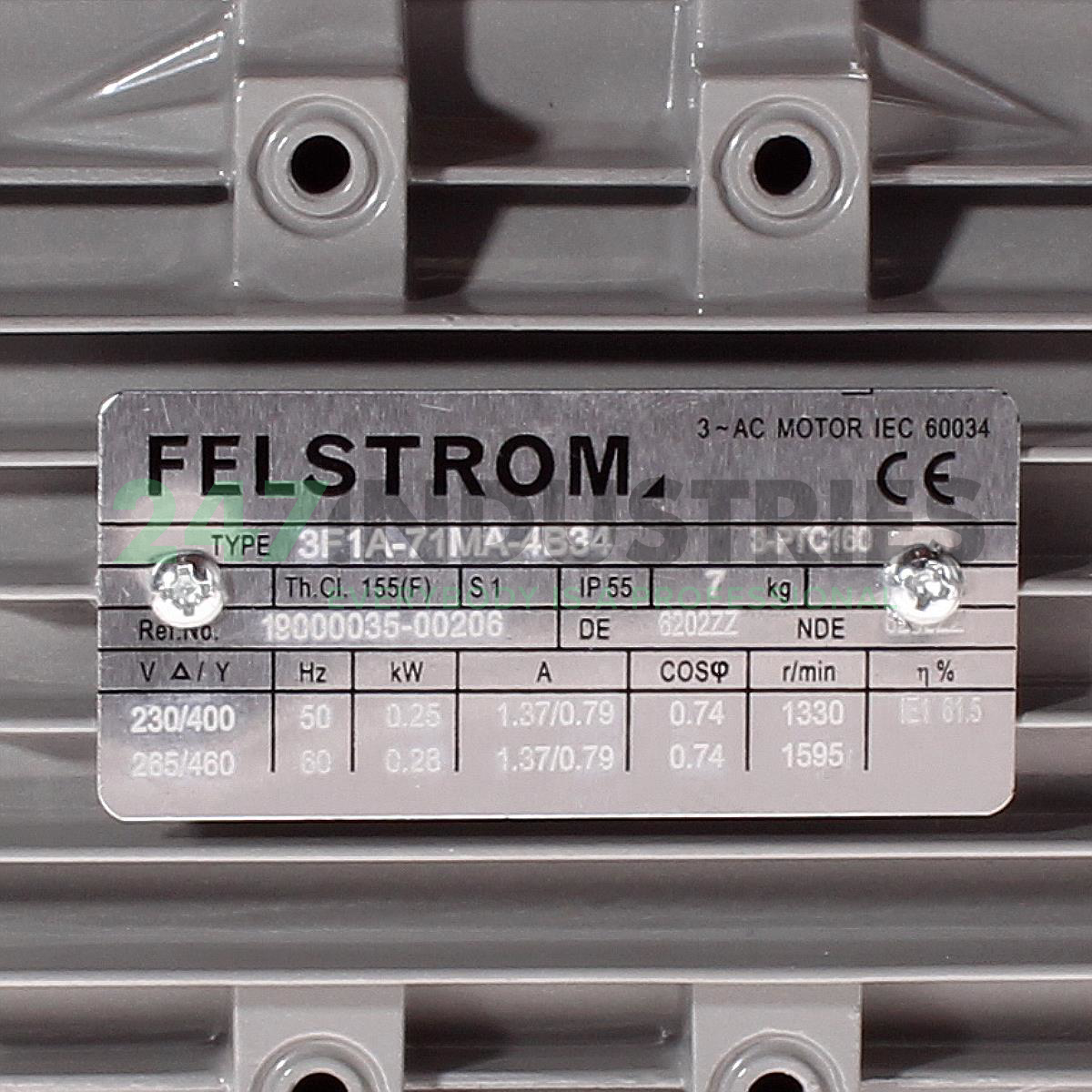 3F1A-71MA-4B34 Felstrom Image 2