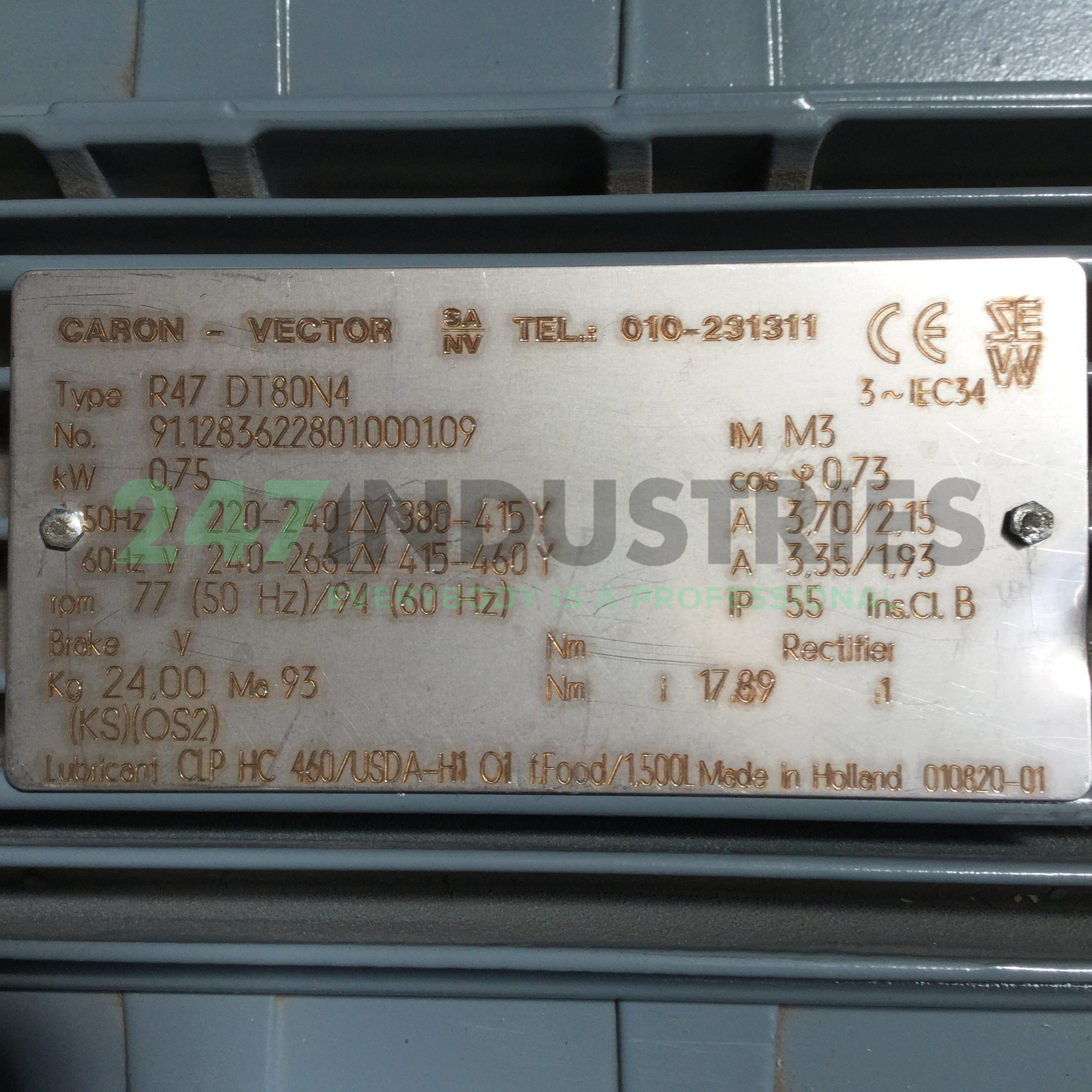 R47DT80N4 SEW-EURODRIVE Image 4