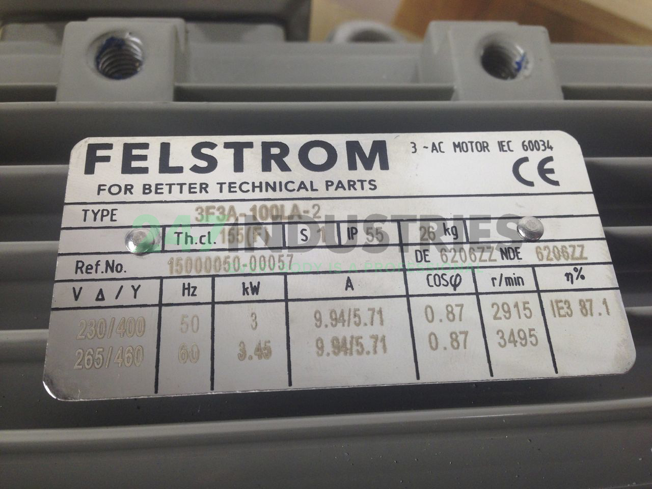 3F3A-100LA-2B35 Felstrom Image 3