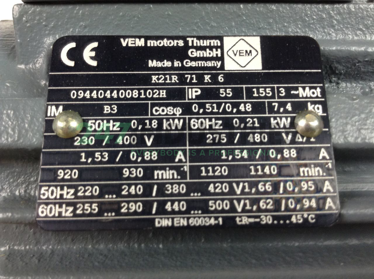 K21R71K6B3 VEM Image 2