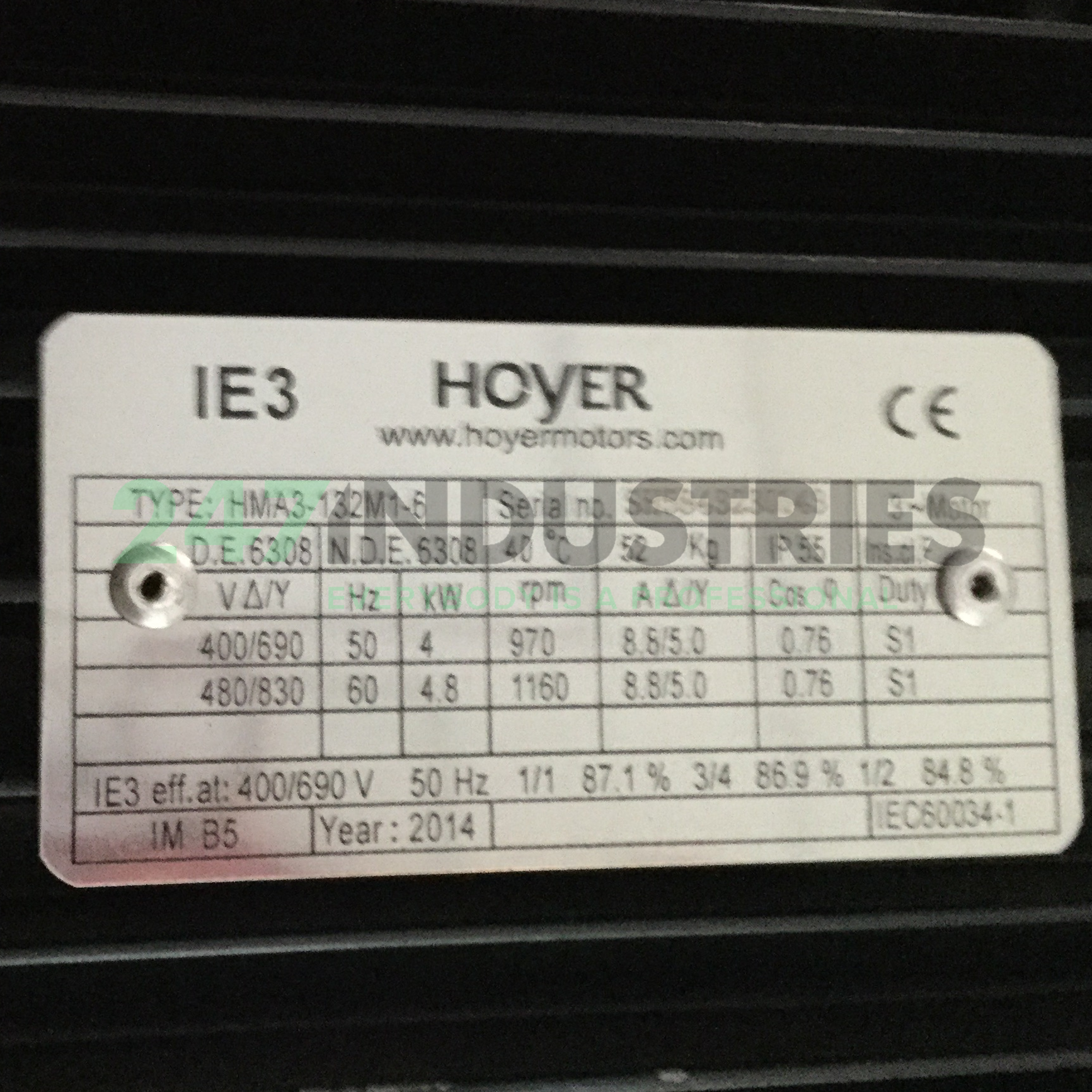 HMA3-132M1-6-B5 Hoyer Image 4