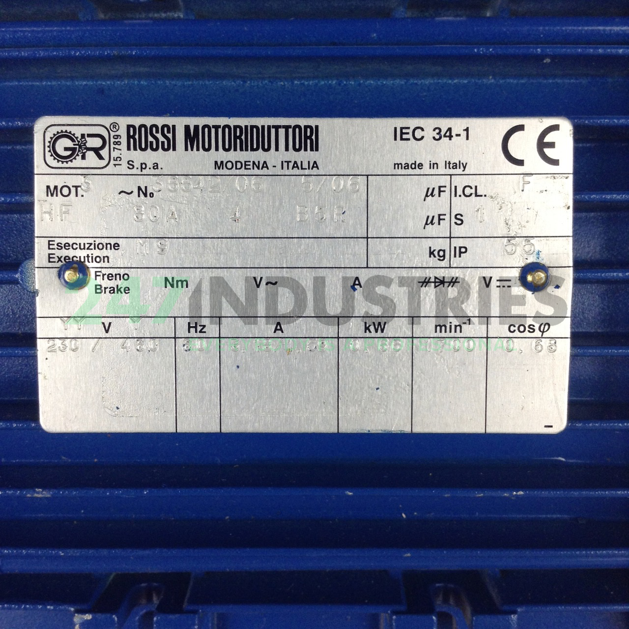 HF80A423046060B5R Rossi Image 2