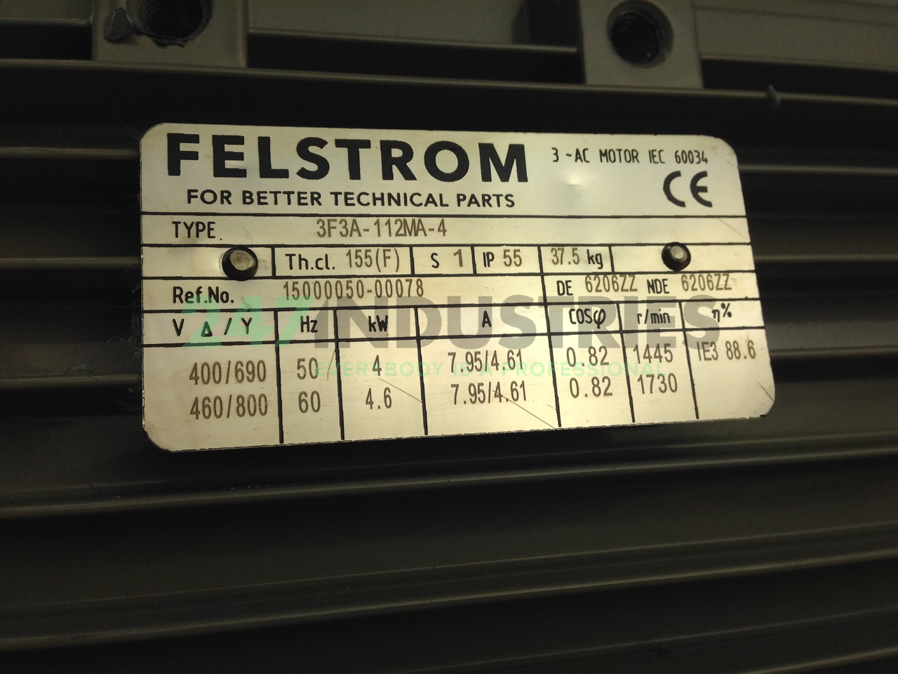 3F3A-112MA-4B3 Felstrom Image 3