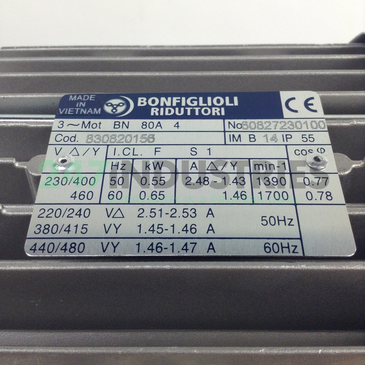 BN80A4B14 Bonfiglioli Image 3