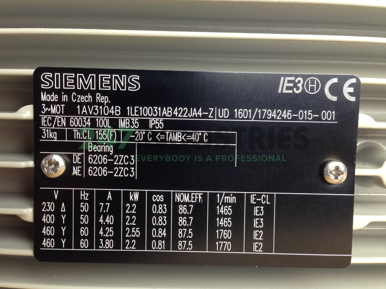 1LE1003-1AB42-2JA4 Siemens Image 2