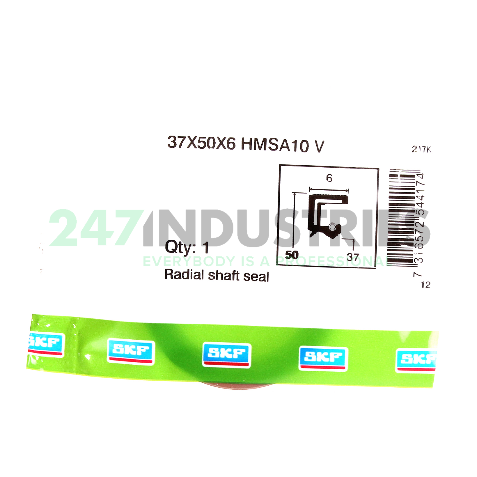 37X50X6HMSA10V SKF Image 3