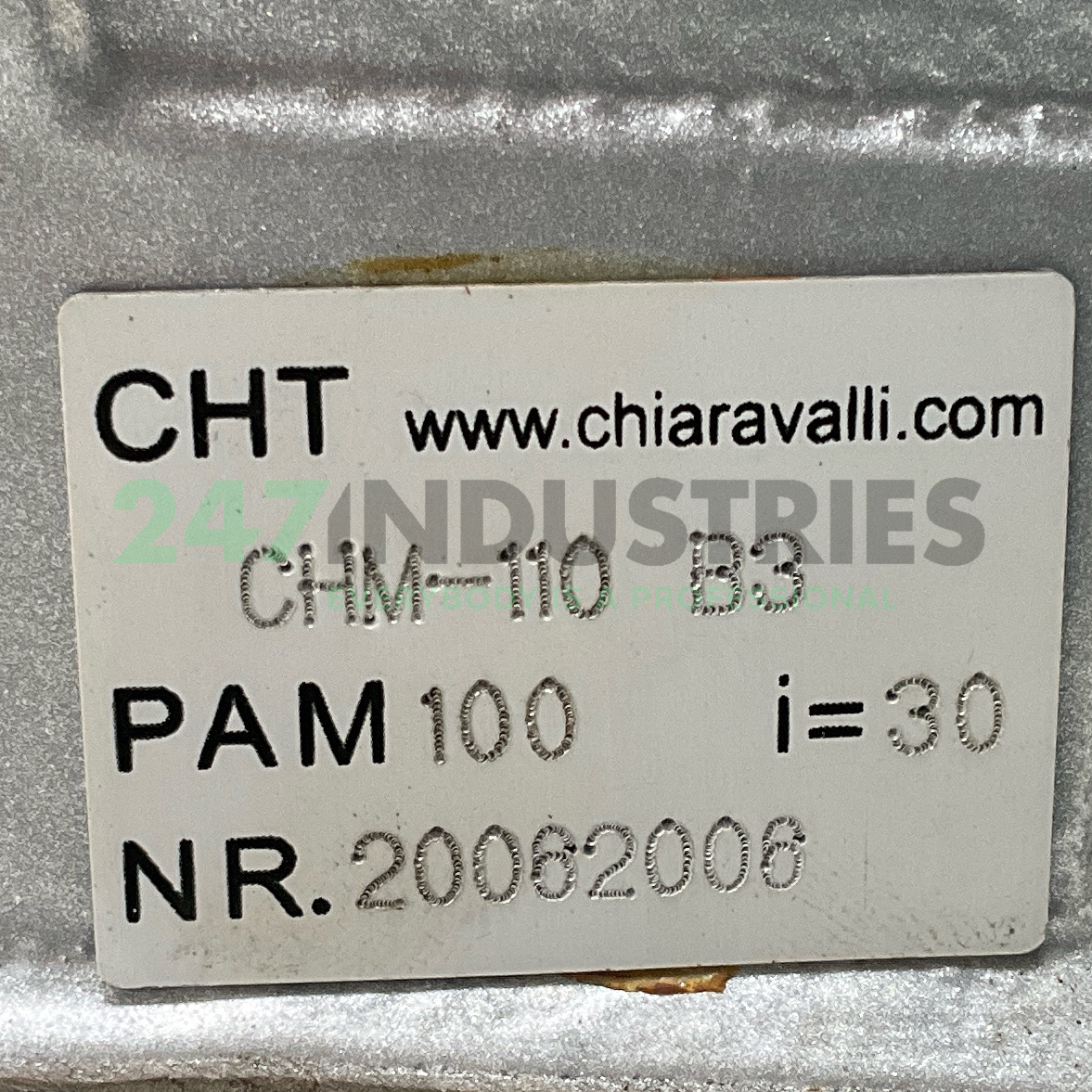 CHM110B3-100B14I30 Chiaravalli Group Spa Image 4