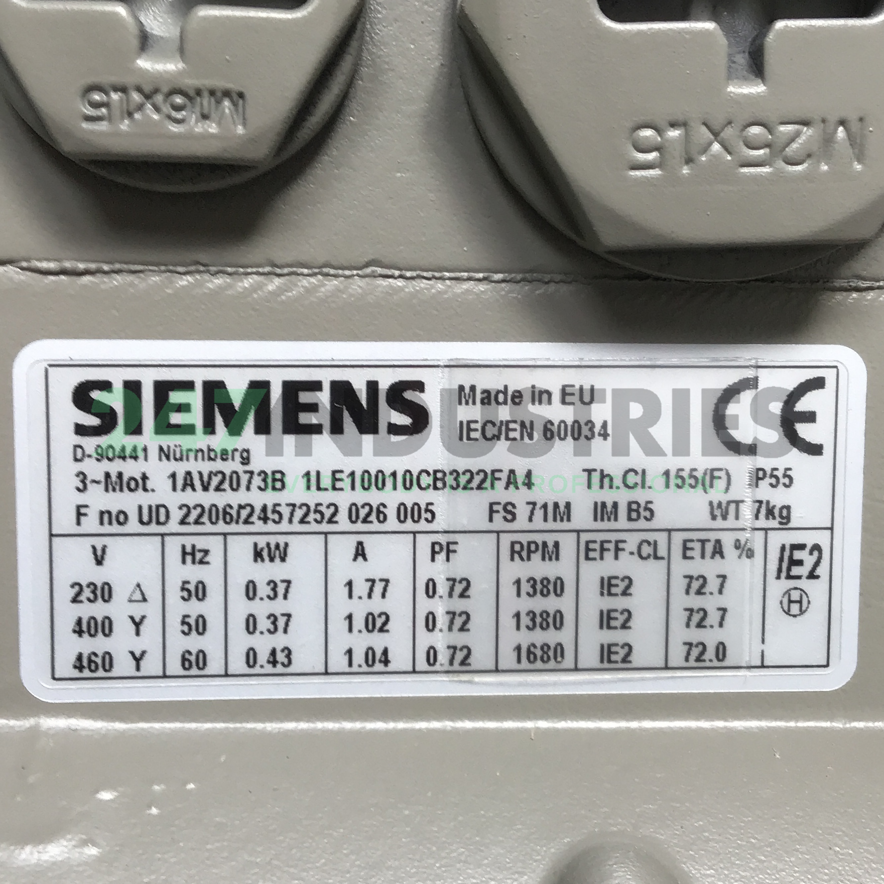 1LE1001-0CB32-2FA4 Siemens Image 4