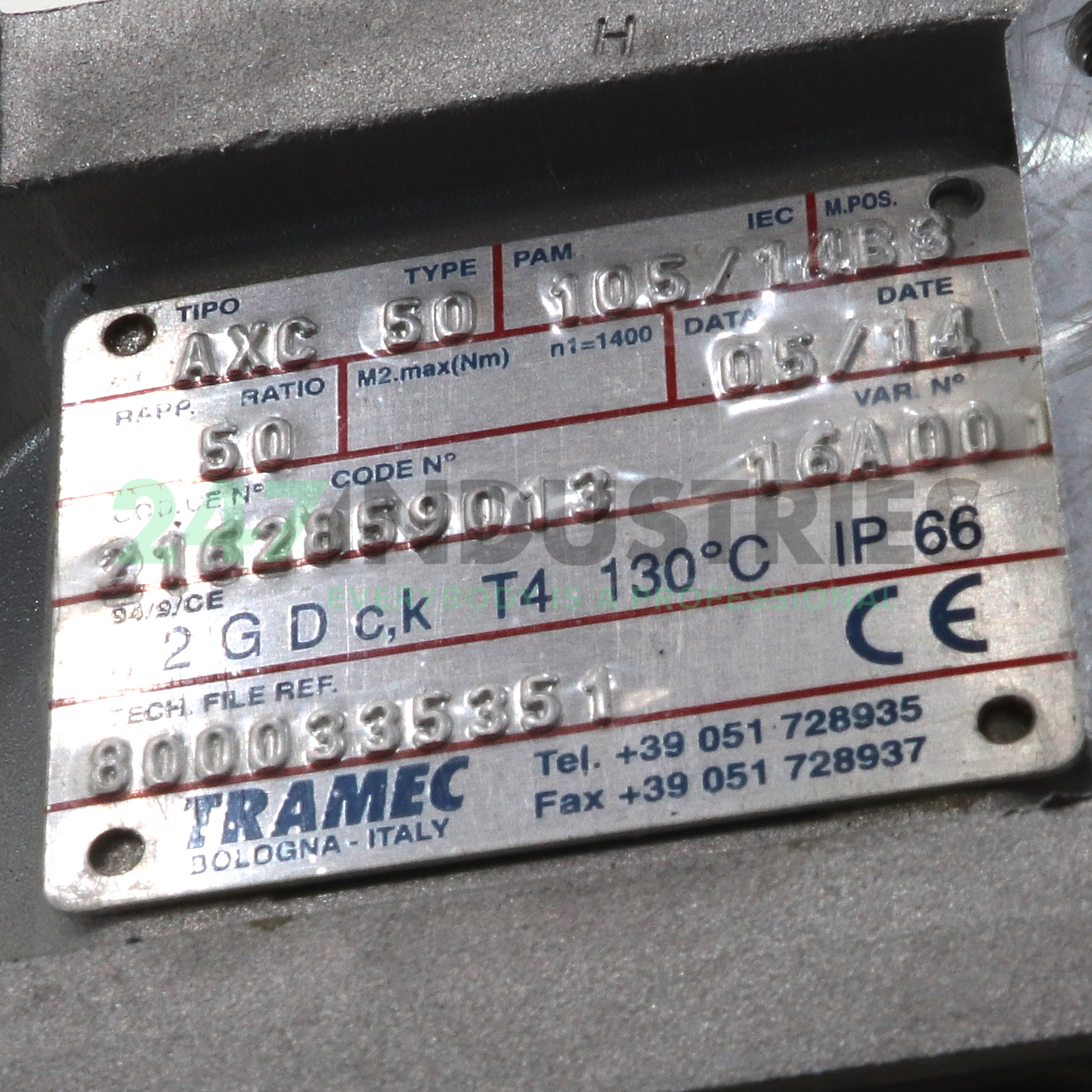 AXC50-71B14I50 Tramec Image 2