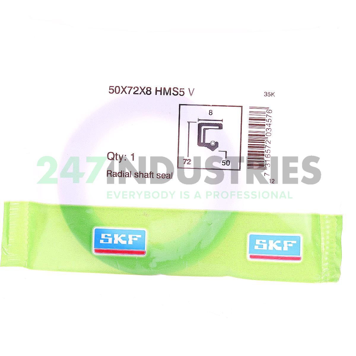 50X72X8HMS5V SKF Image 3