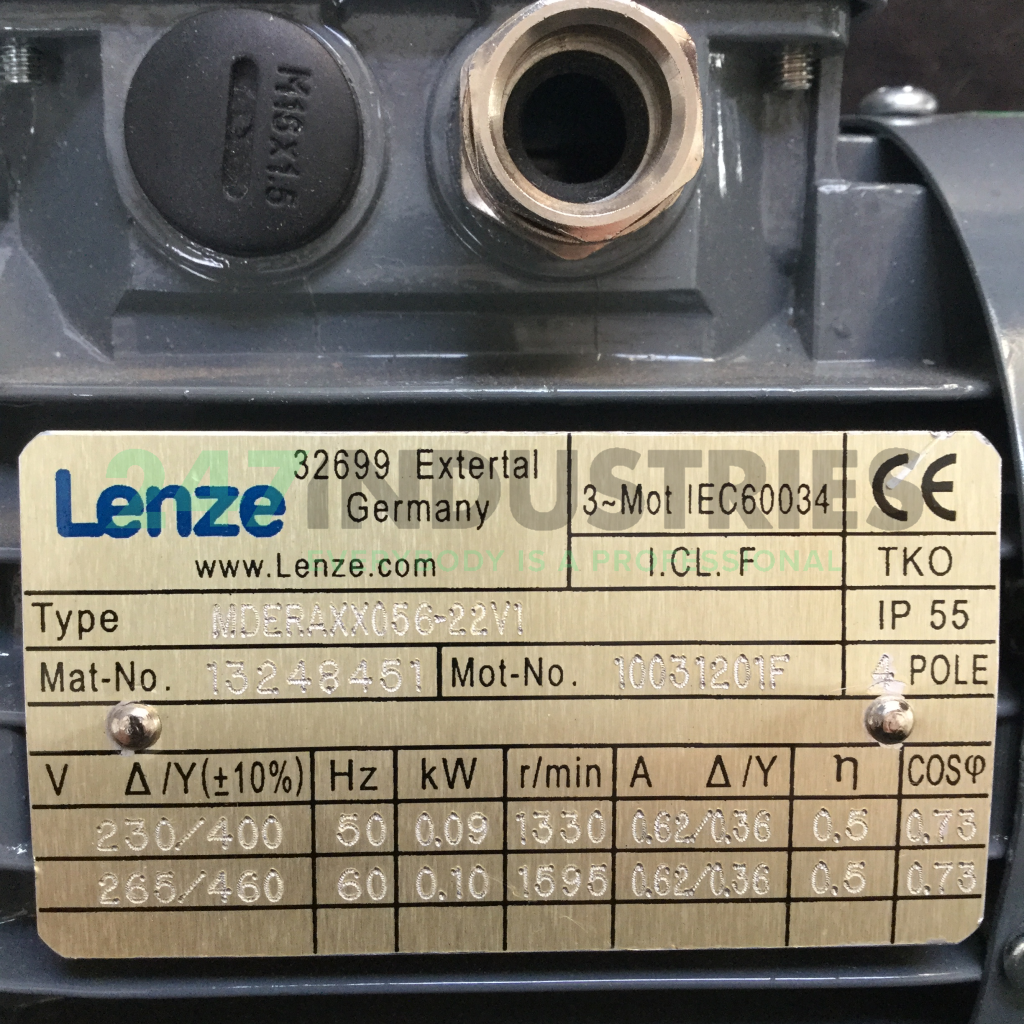 MDERAXX056-22V1-B5 Lenze Image 4