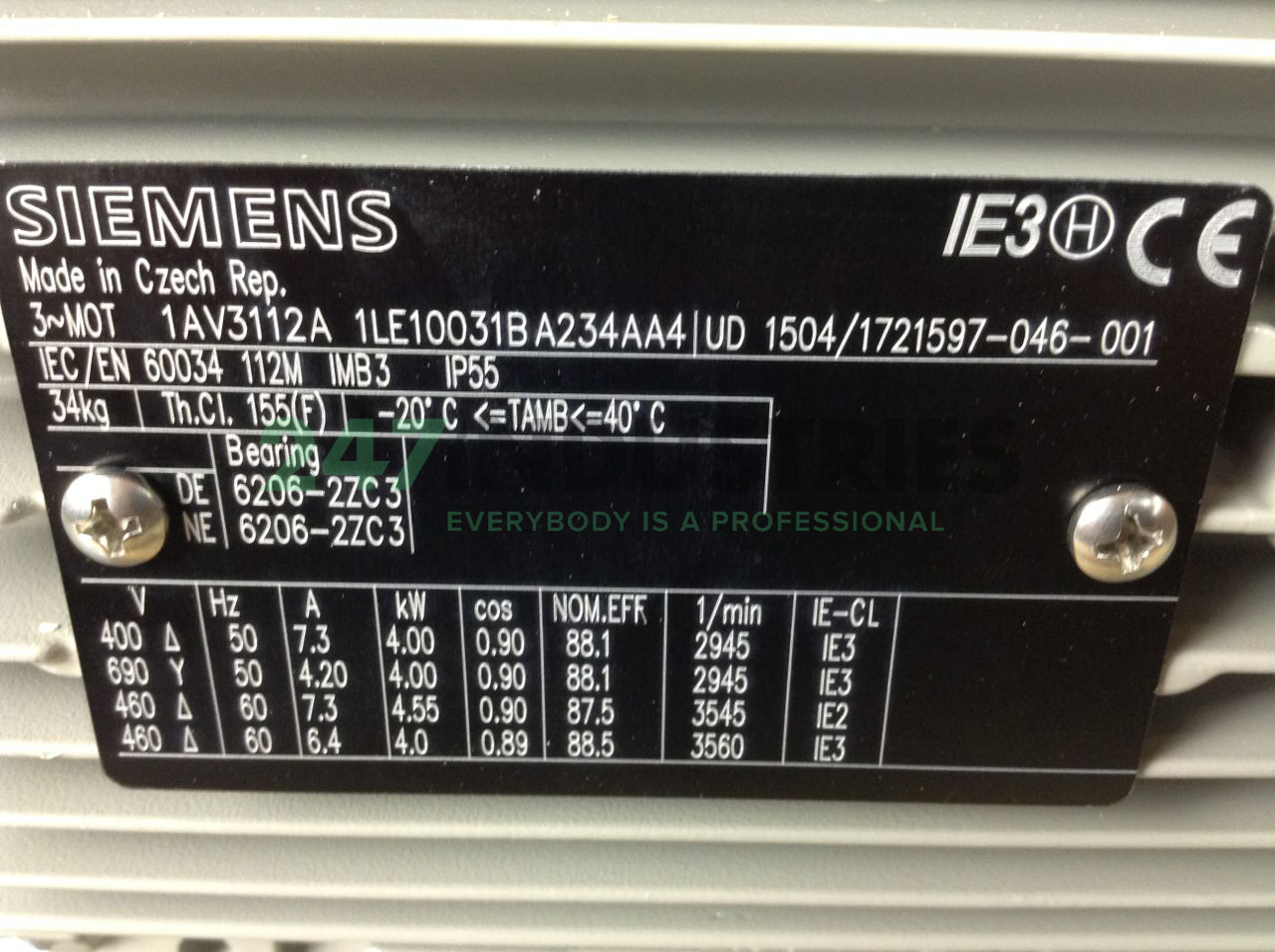 1LE1003-1BA23-4AA4 Siemens Image 2