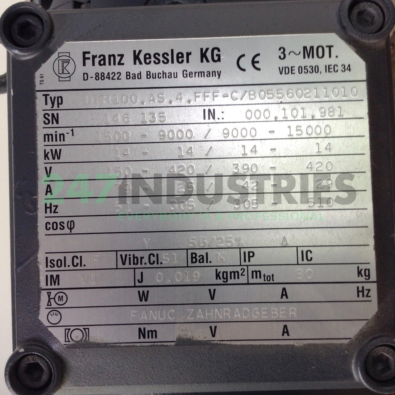 DMR100.AS.4.FFF-C Franz Kessler GmbH Image 2