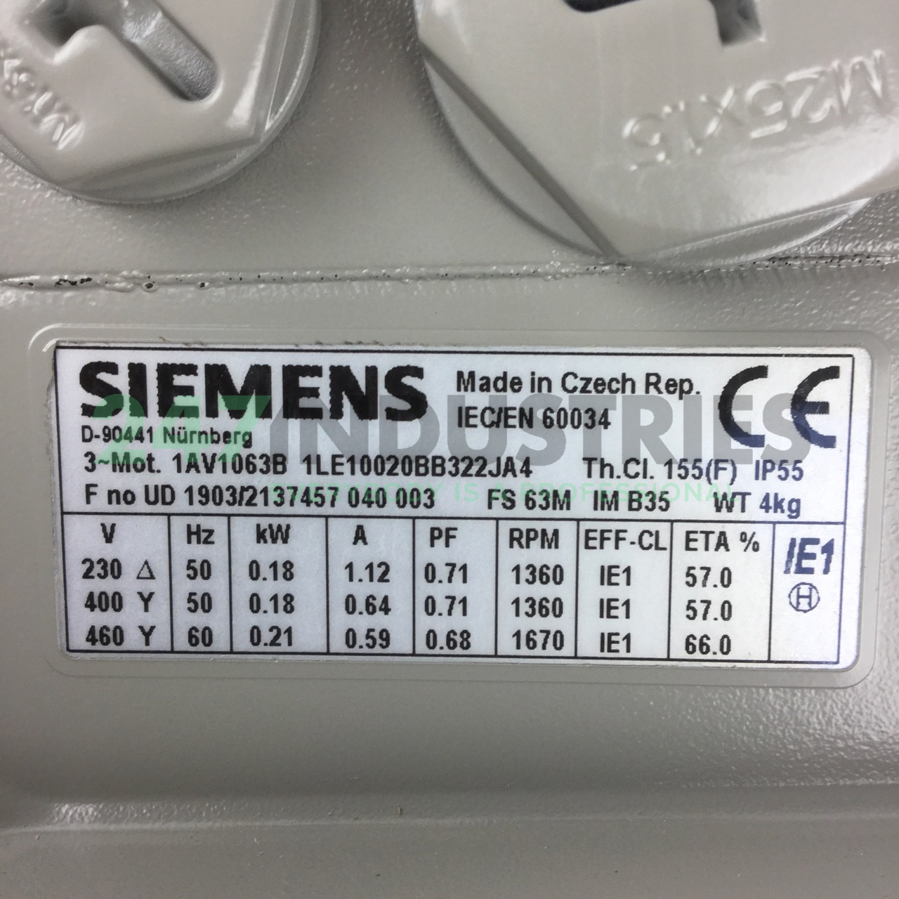 1LE1002-0BB32-2JA4 Siemens Image 2