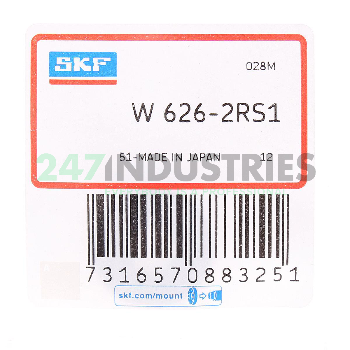 W626-2RS1 SKF Image 2