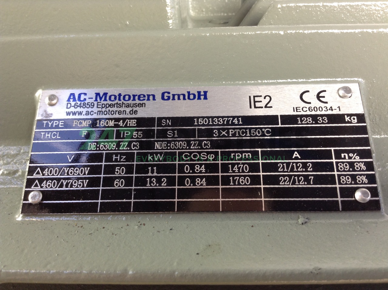 FCMP160MB-4/HEB35 AC-Motoren GmbH Image 2