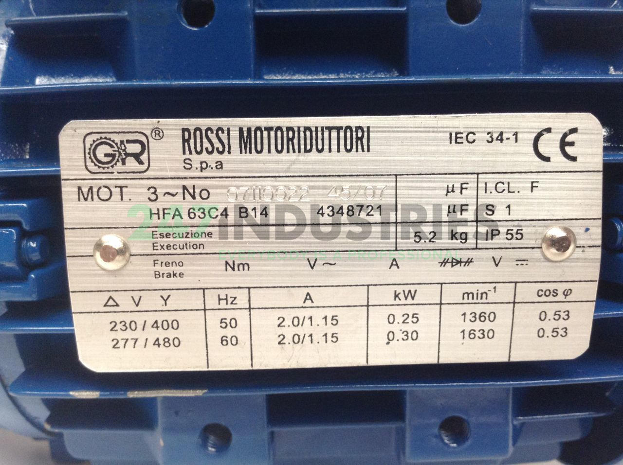 MRV225UO4E-F063C4B14/ Rossi Image 3