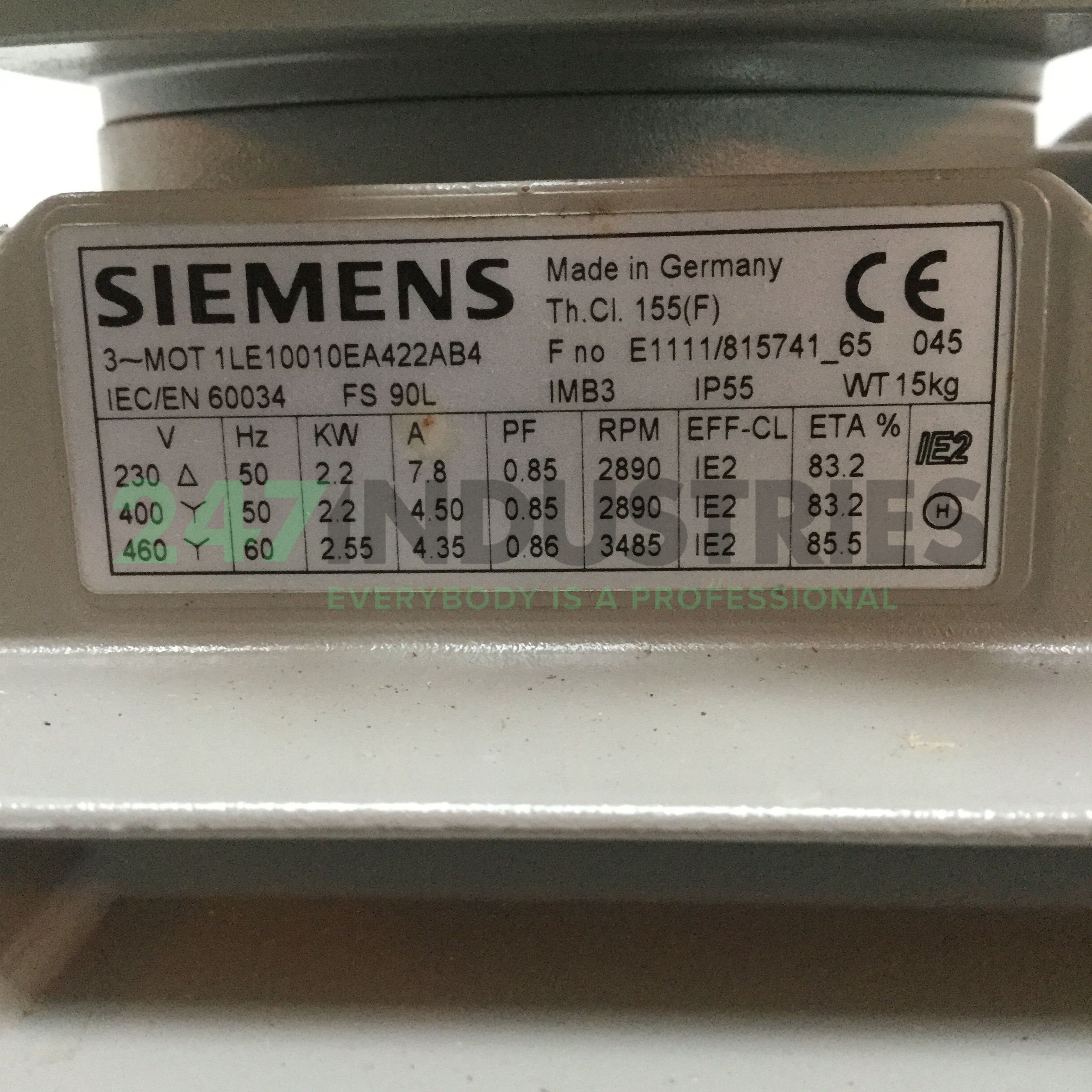 1LE1001-0EA42-2AB4 Siemens Image 4