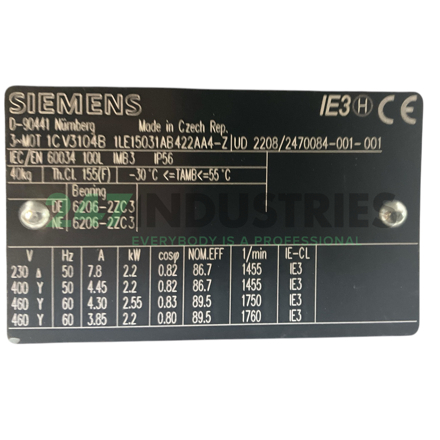 1LE1503-1AB42-2AA4-Z Siemens Image 4