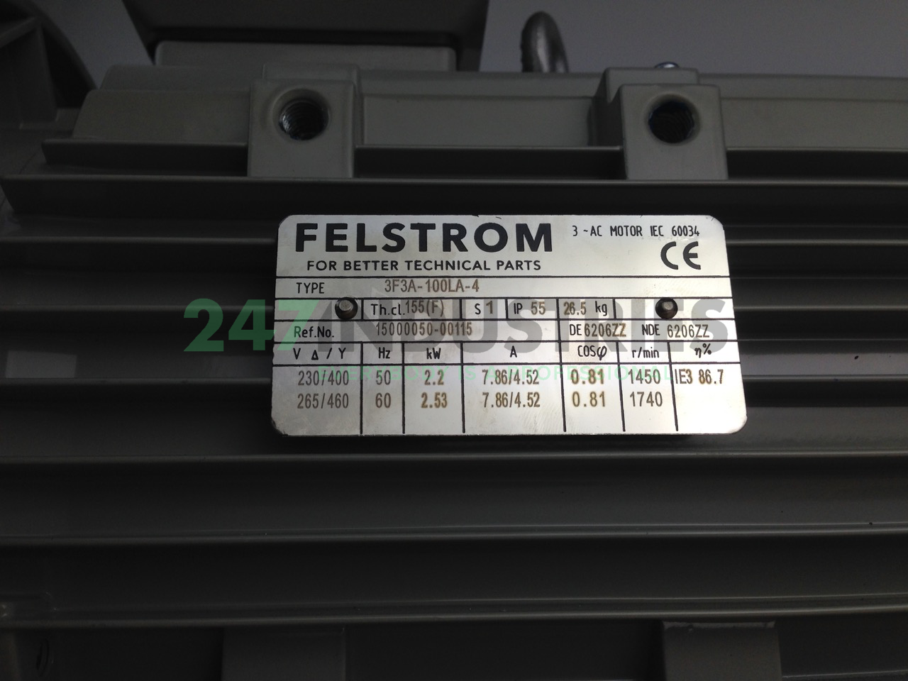 3F3A-100LA-4B35 Felstrom Image 3