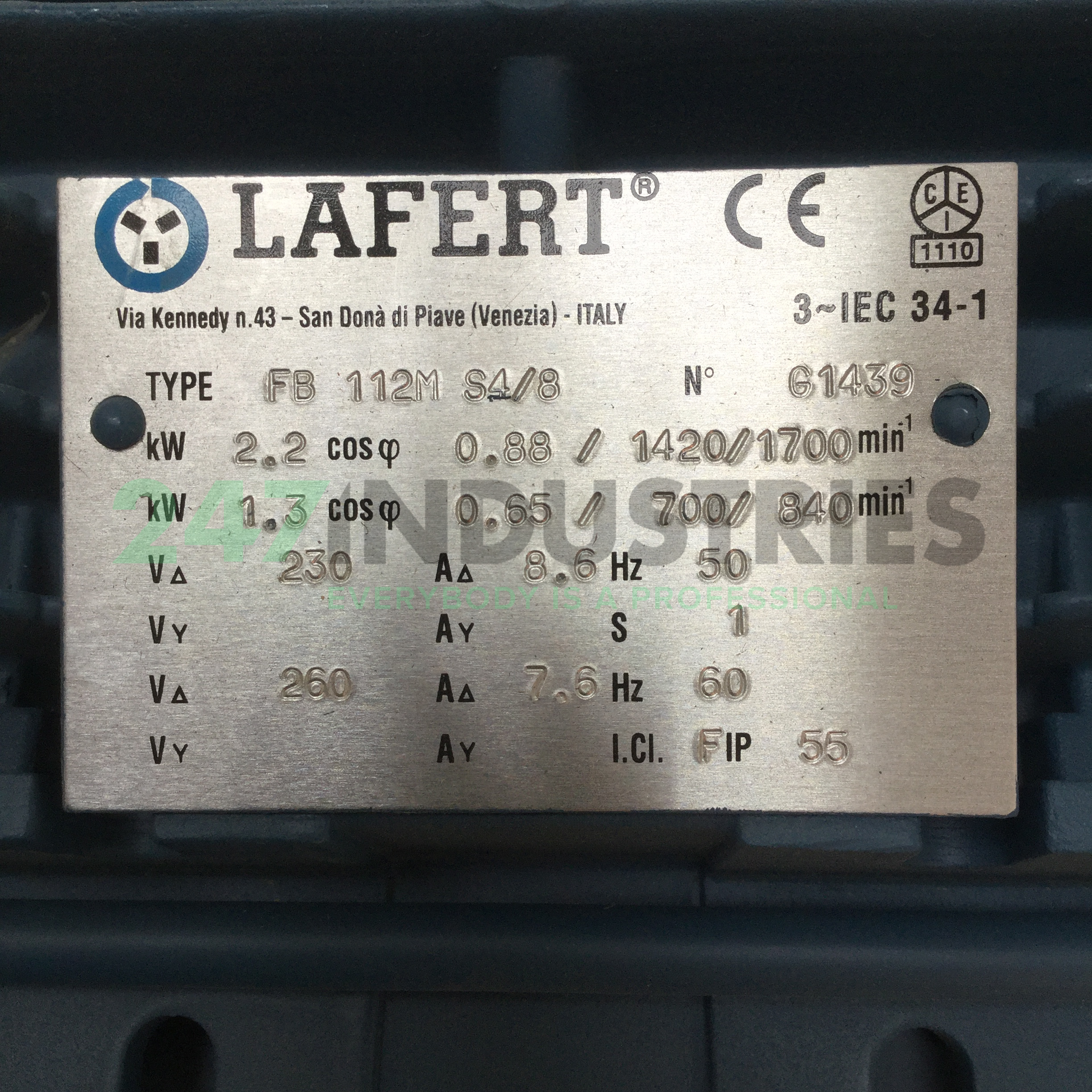 FB112MC4/8B3 Lafert Image 4