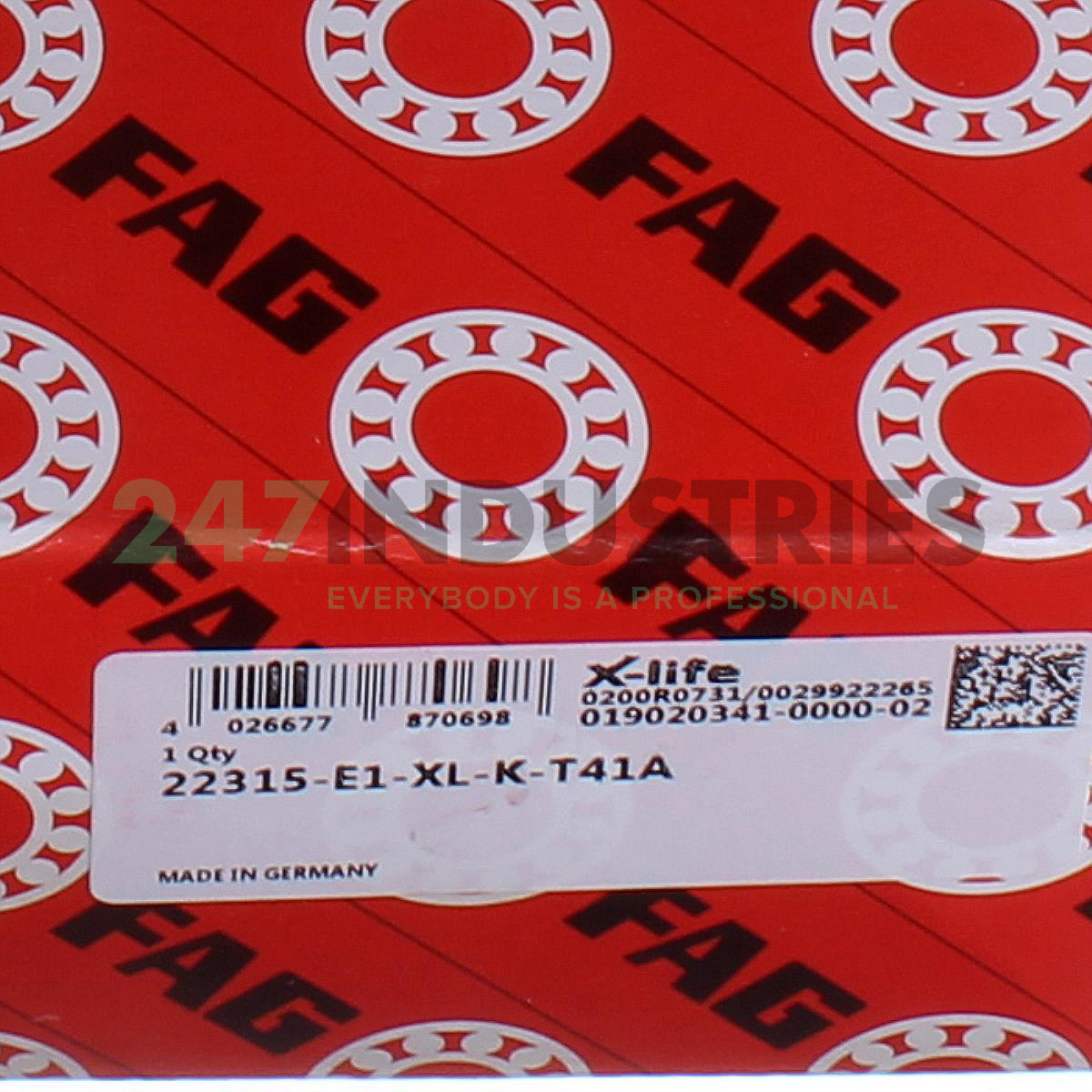 22315-E1-XL-K-T41A FAG Image 6