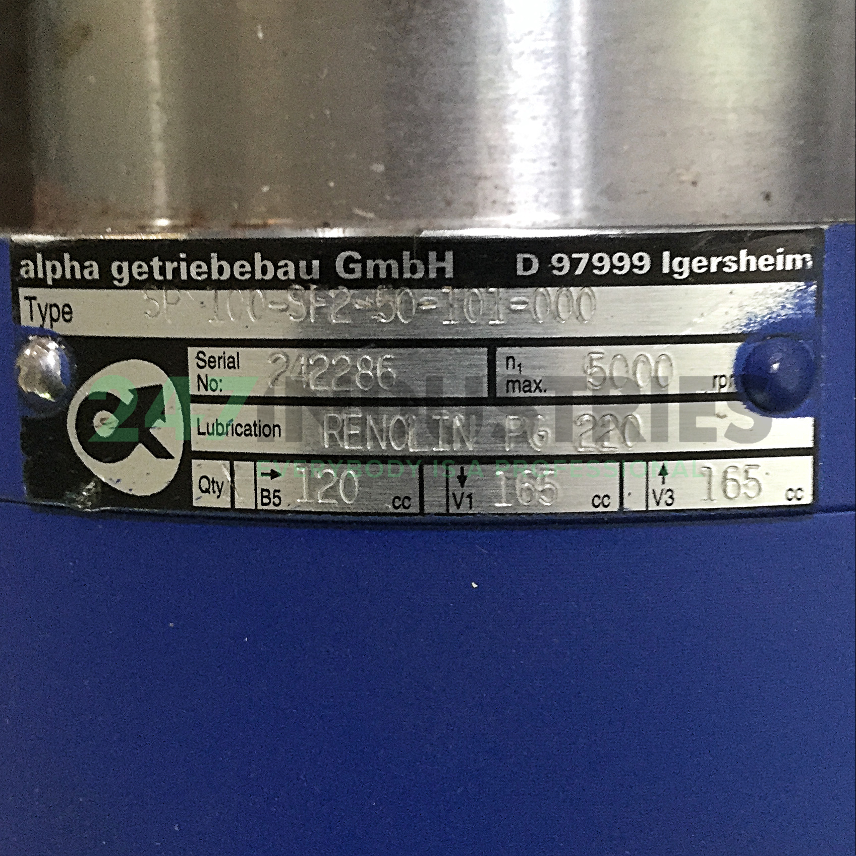 SP100-SF2-50-101-000 Wittenstein Alpha Image 4