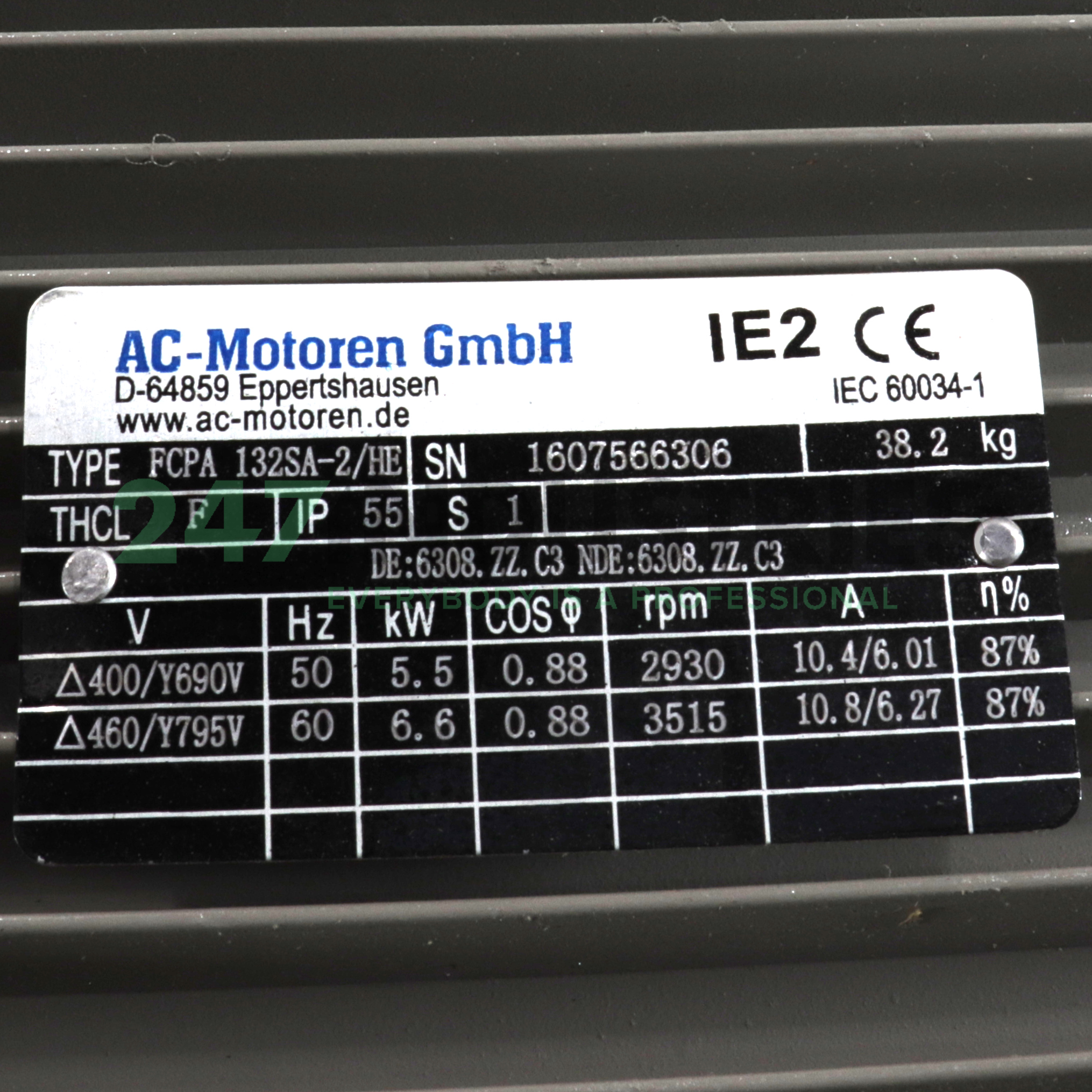 FCPA132SA-2/HEB35 AC-Motoren GmbH Image 4