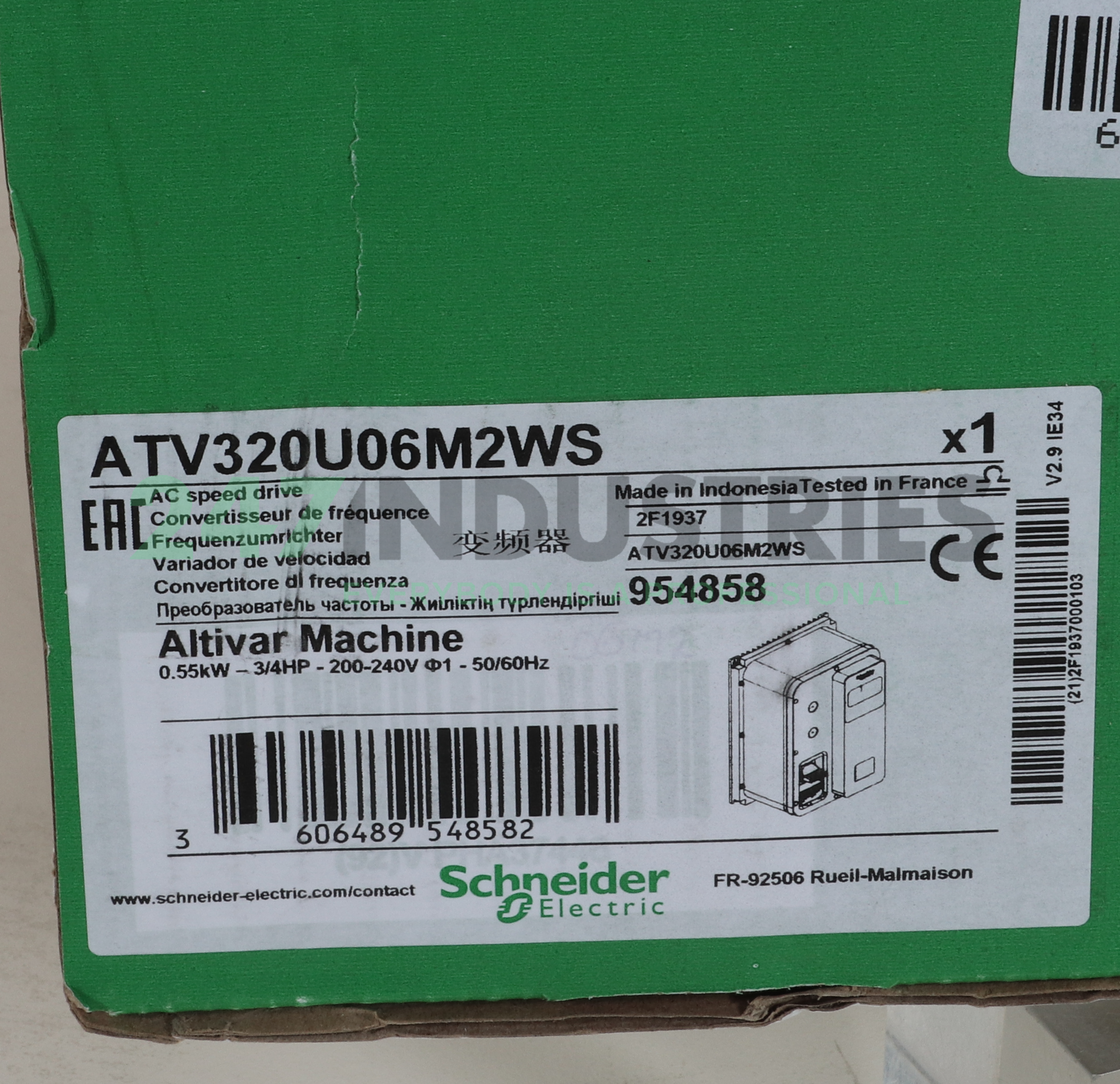 ATV320U06M2WS Schneider Electric Image 2