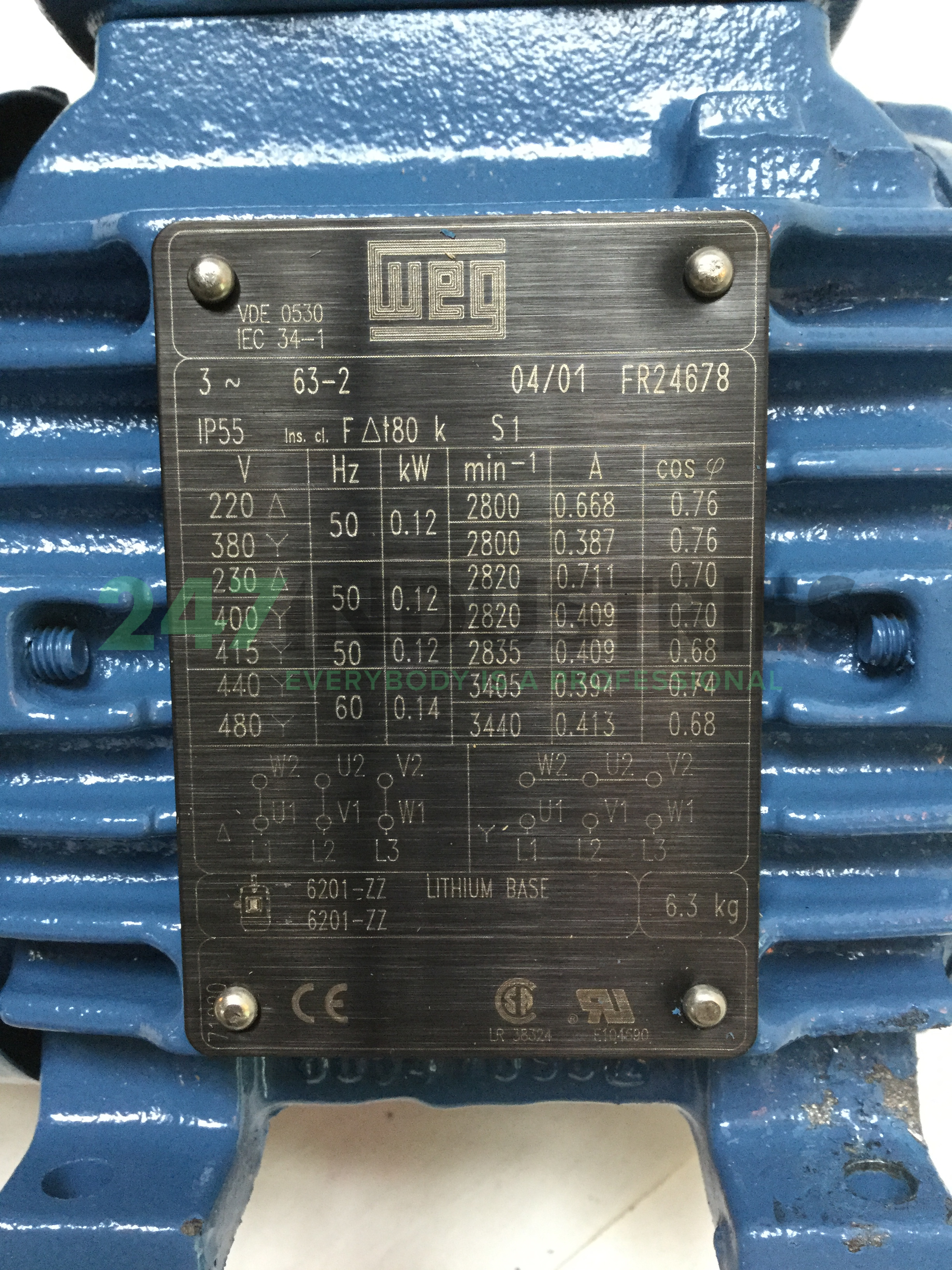 0.12K31CI0632B3 WEG Image 4