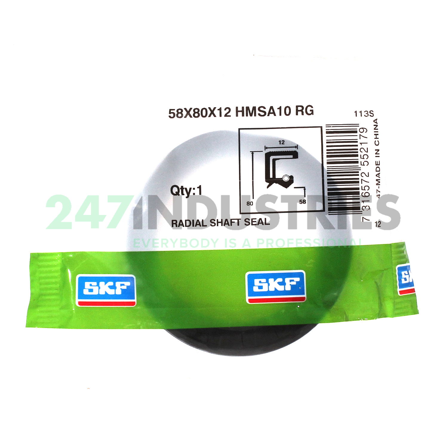 58X80X12HMSA10RG SKF Image 3
