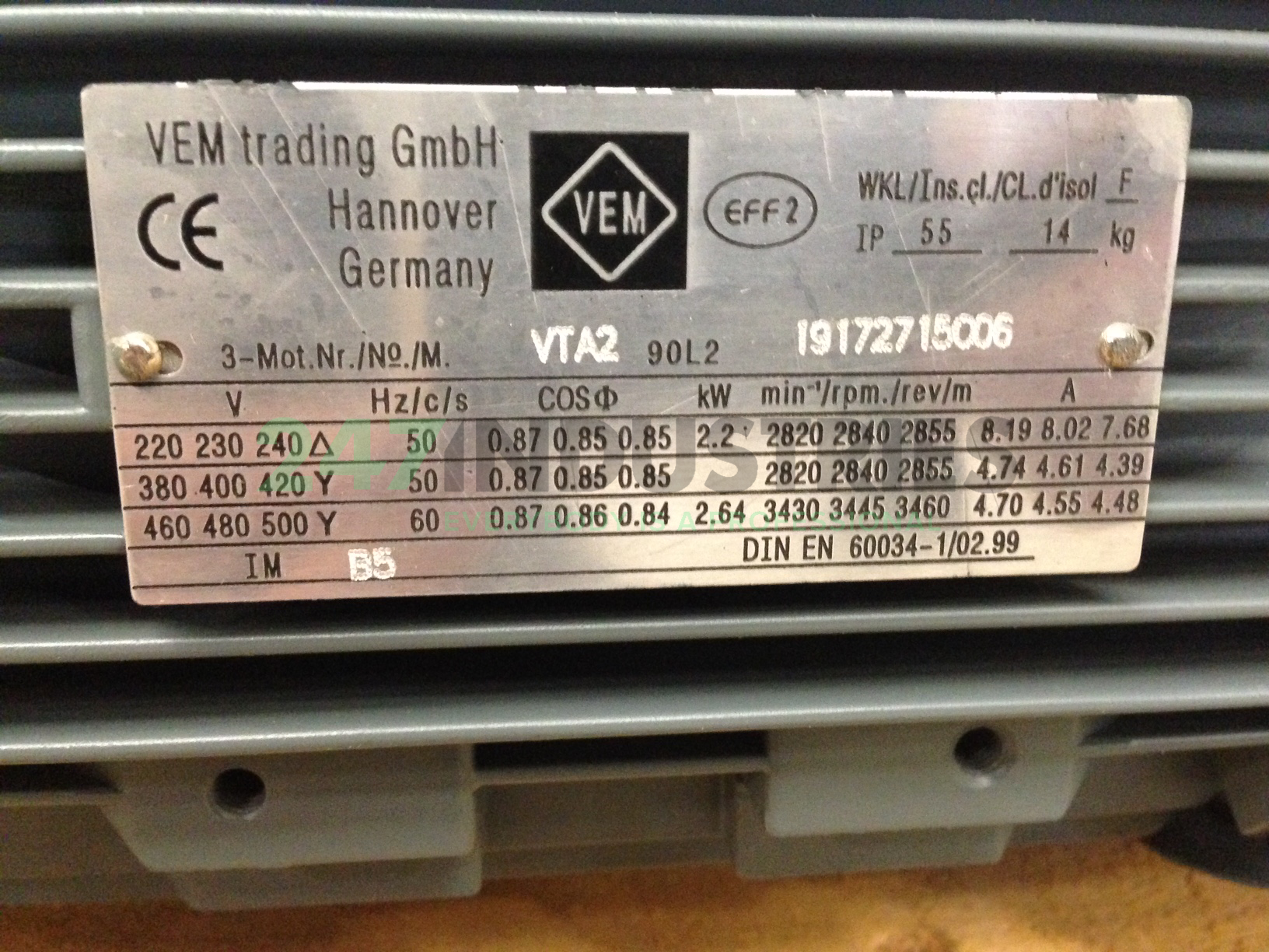 VTA2-90L2B5 VEM Image 2