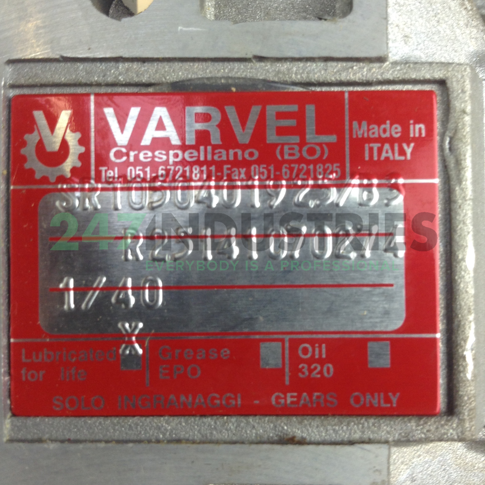 SRT050401925B3-80B14 Varvel Image 2