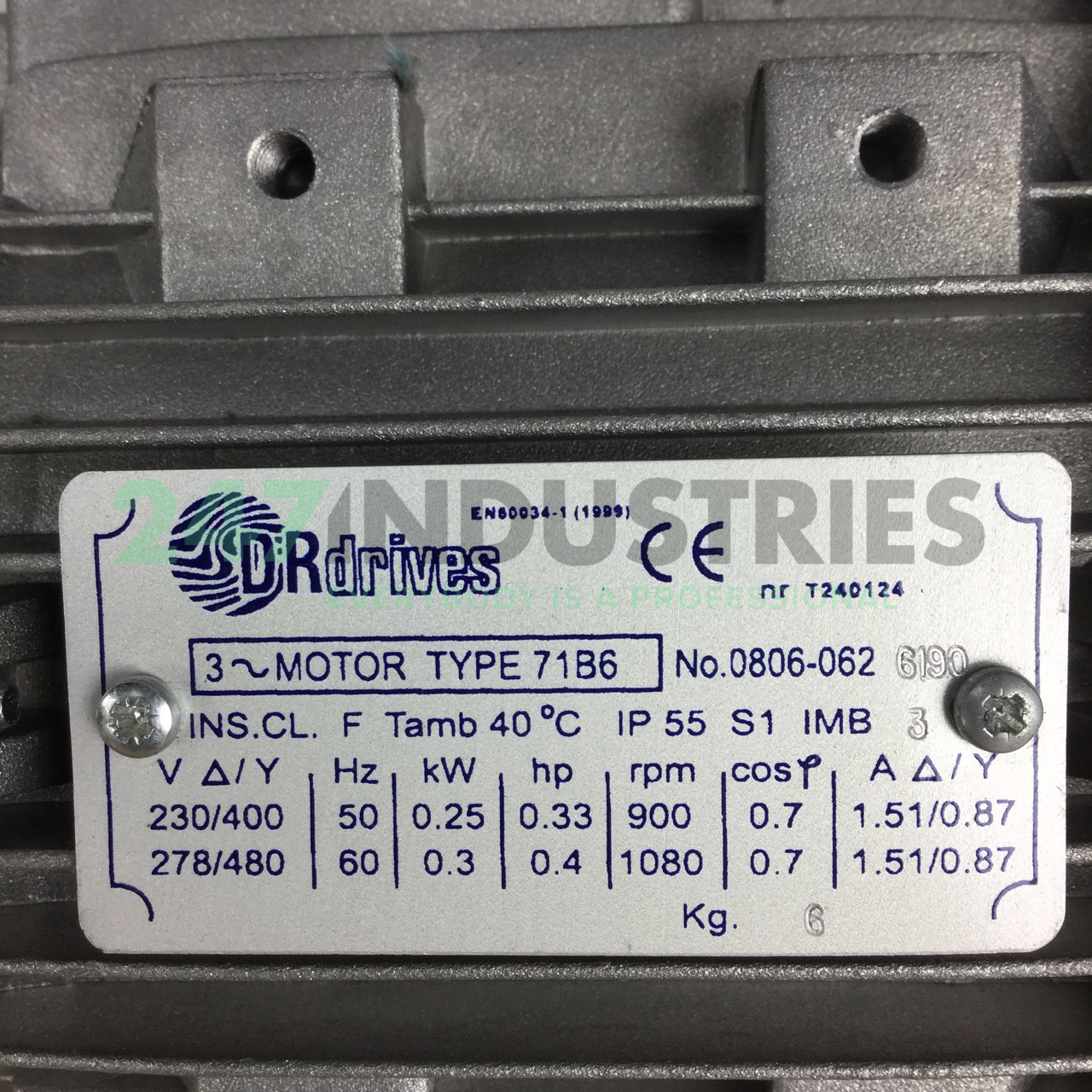 TS71B6B3 DR Drives Image 2