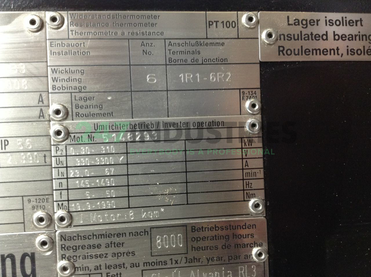 AHSA-355LM-04AB3 Loher Image 3