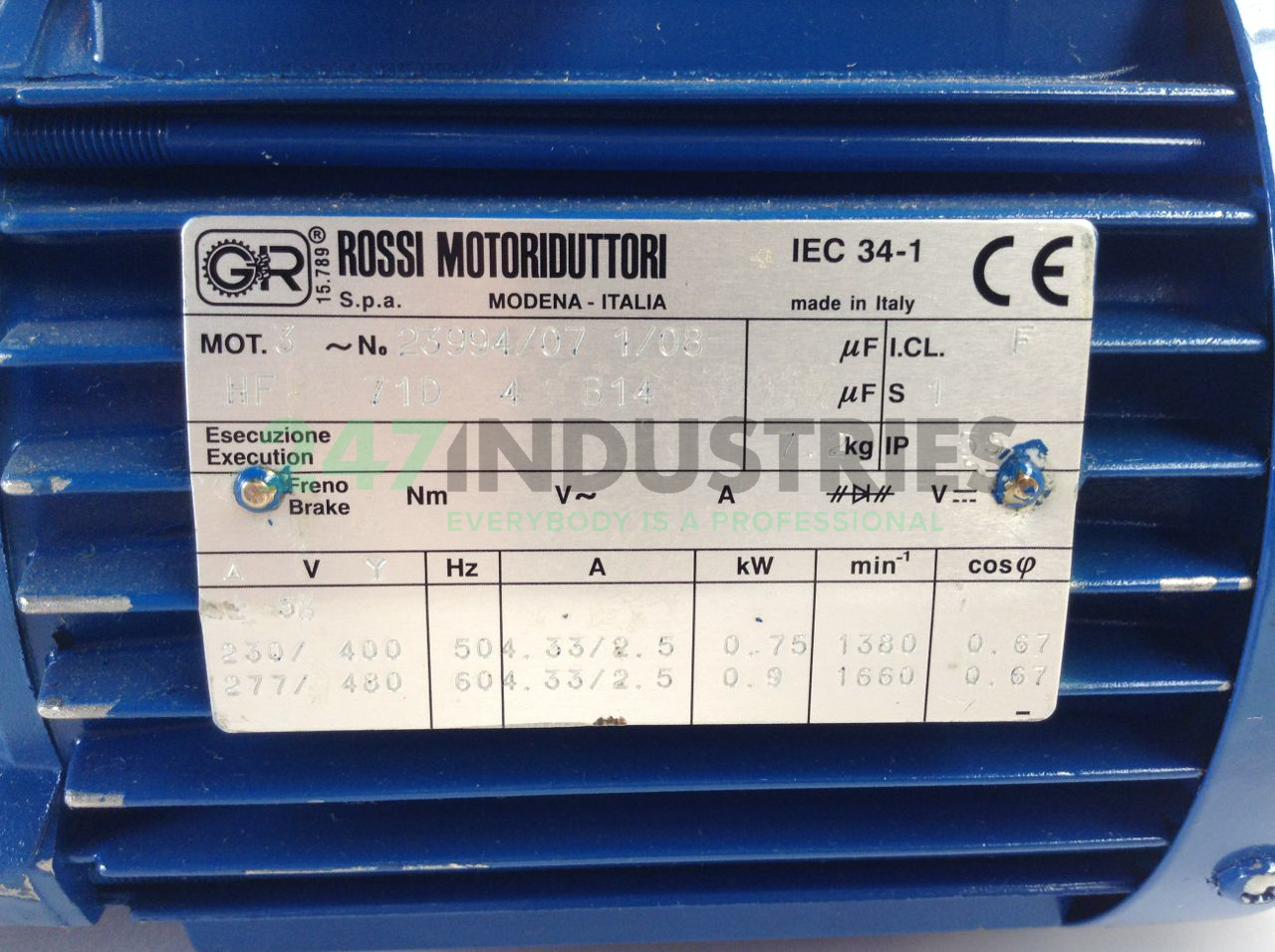 MRV325UO4E-F071D4B14/ Rossi Image 3