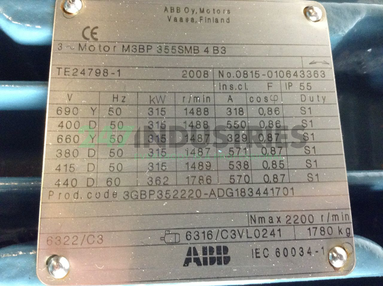 3GBP352220-ADG ABB Image 2