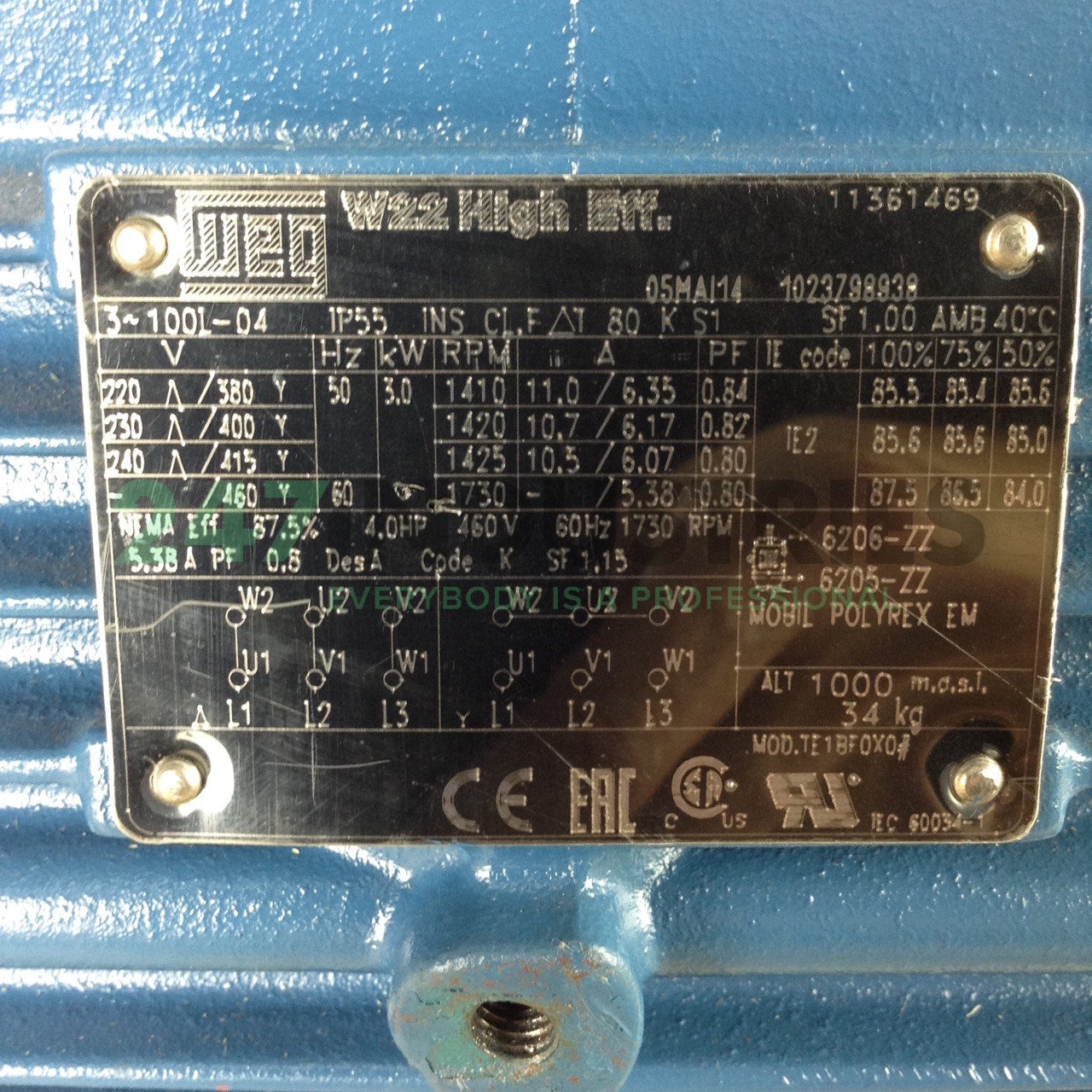 3K31AL21004B3 WEG Image 2