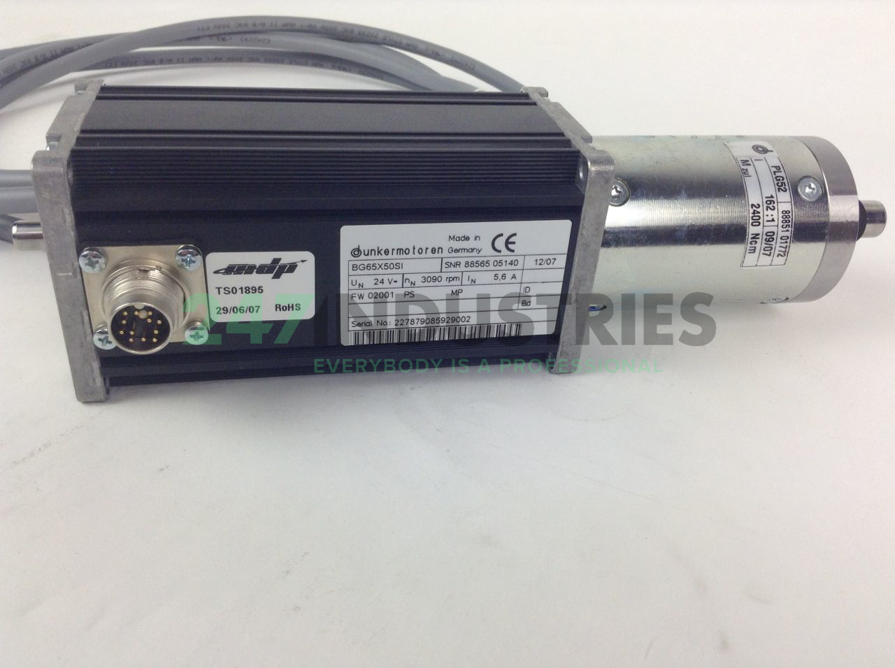 BG65X50SI/PLG52-162/2 Dunkermotoren Image 2