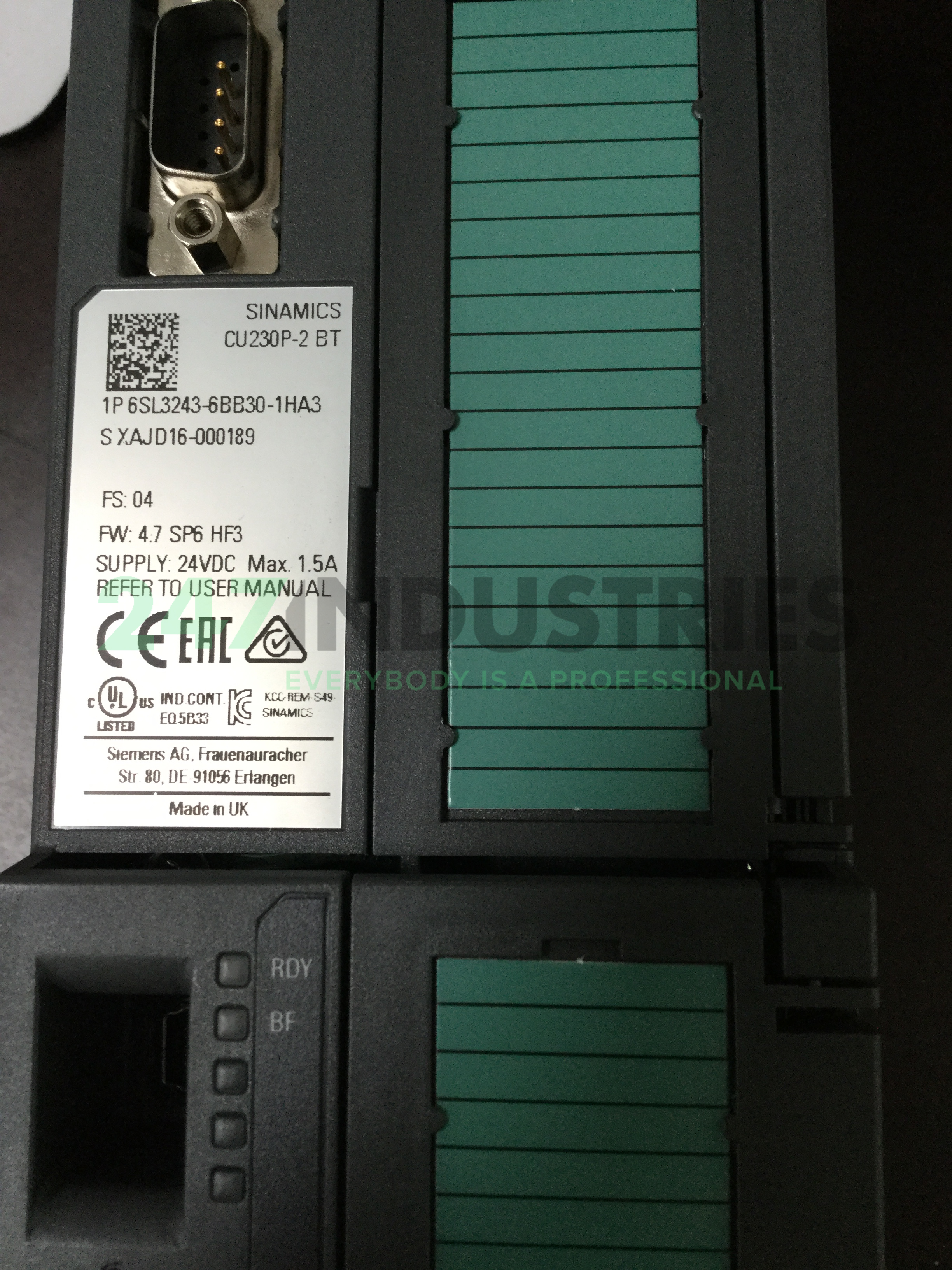 6SL3223-0DE25-5AG1 Siemens Image 4