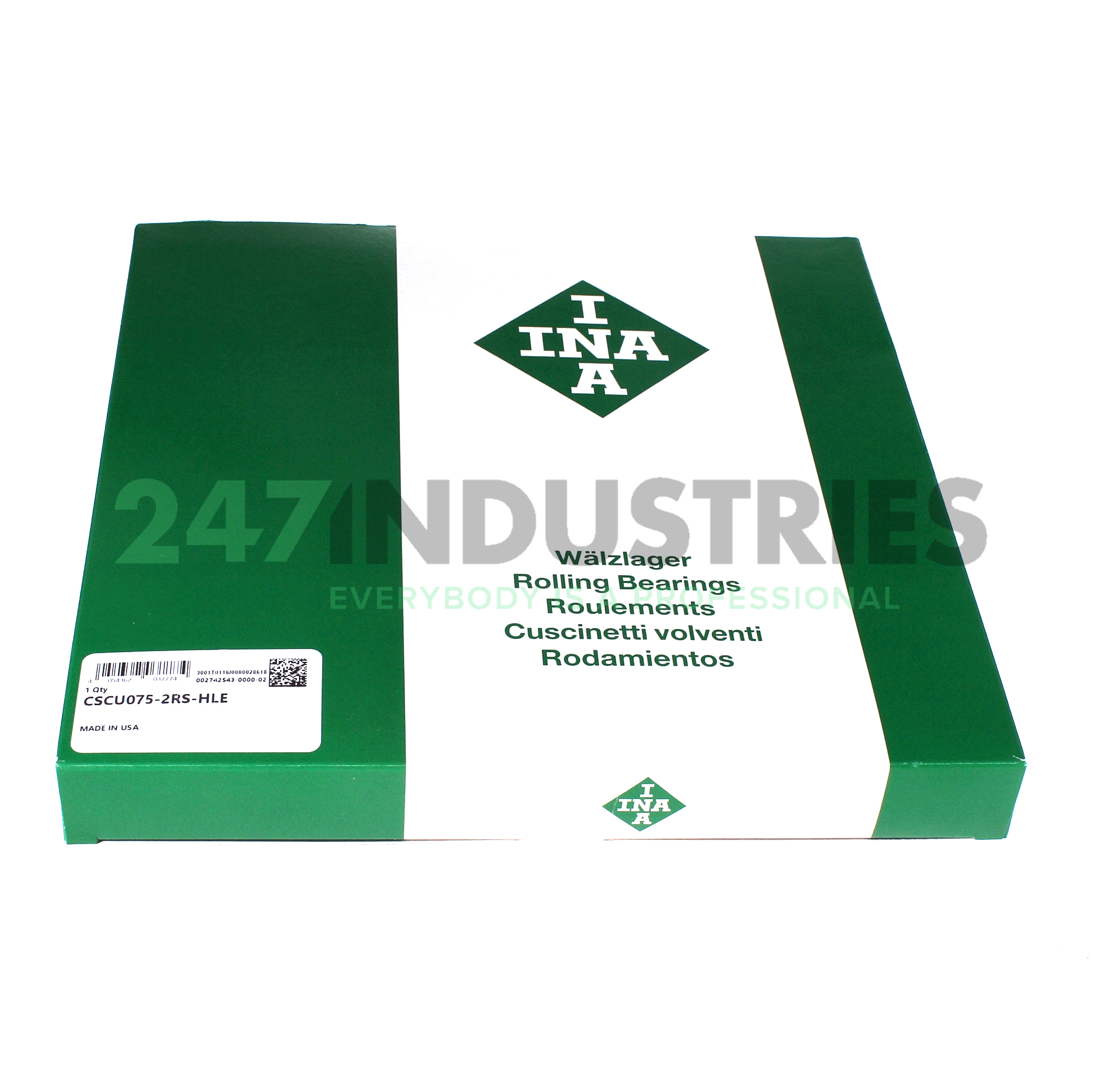 CSCU075-2RS-HLE INA Image 2