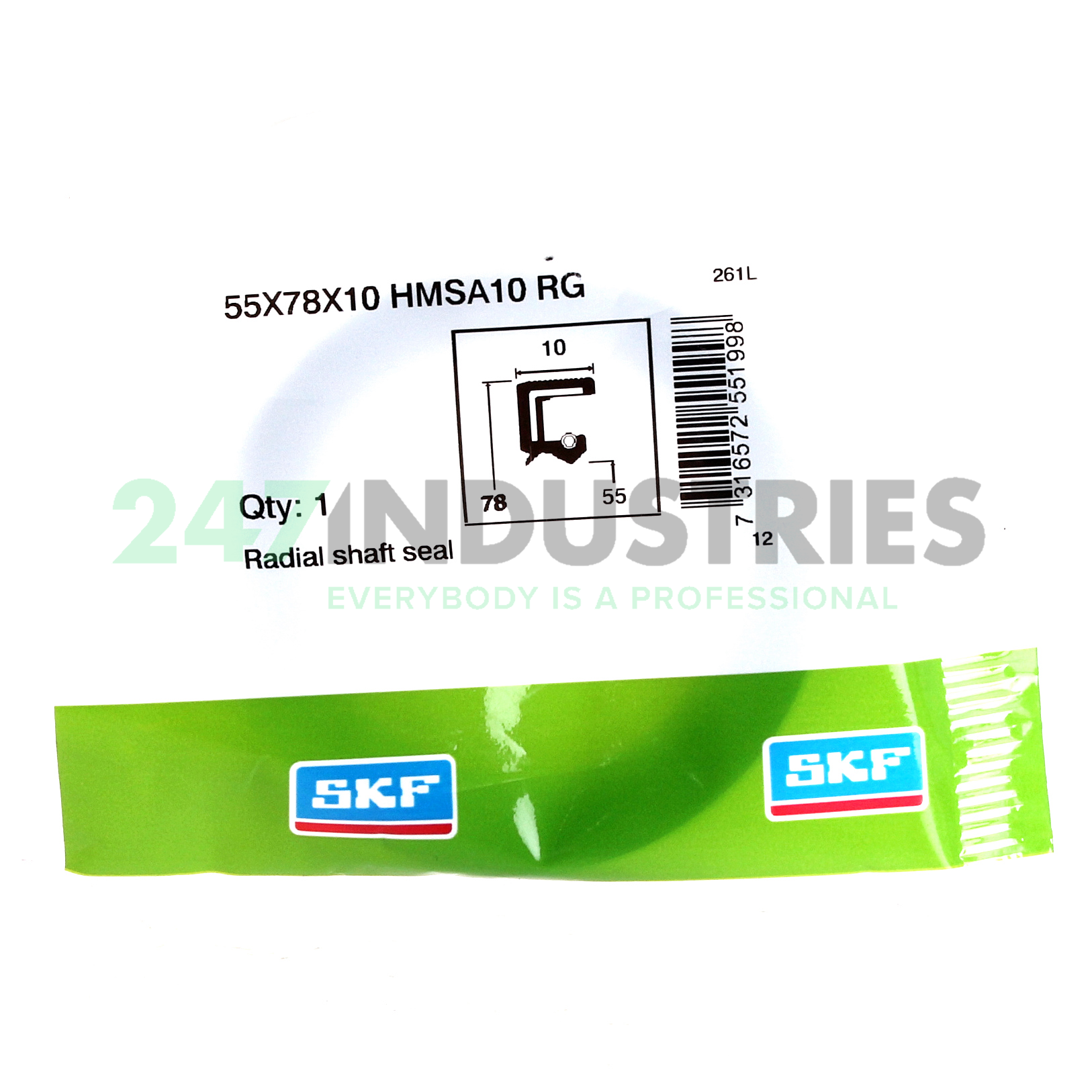 55X78X10HMSA10RG SKF Image 3