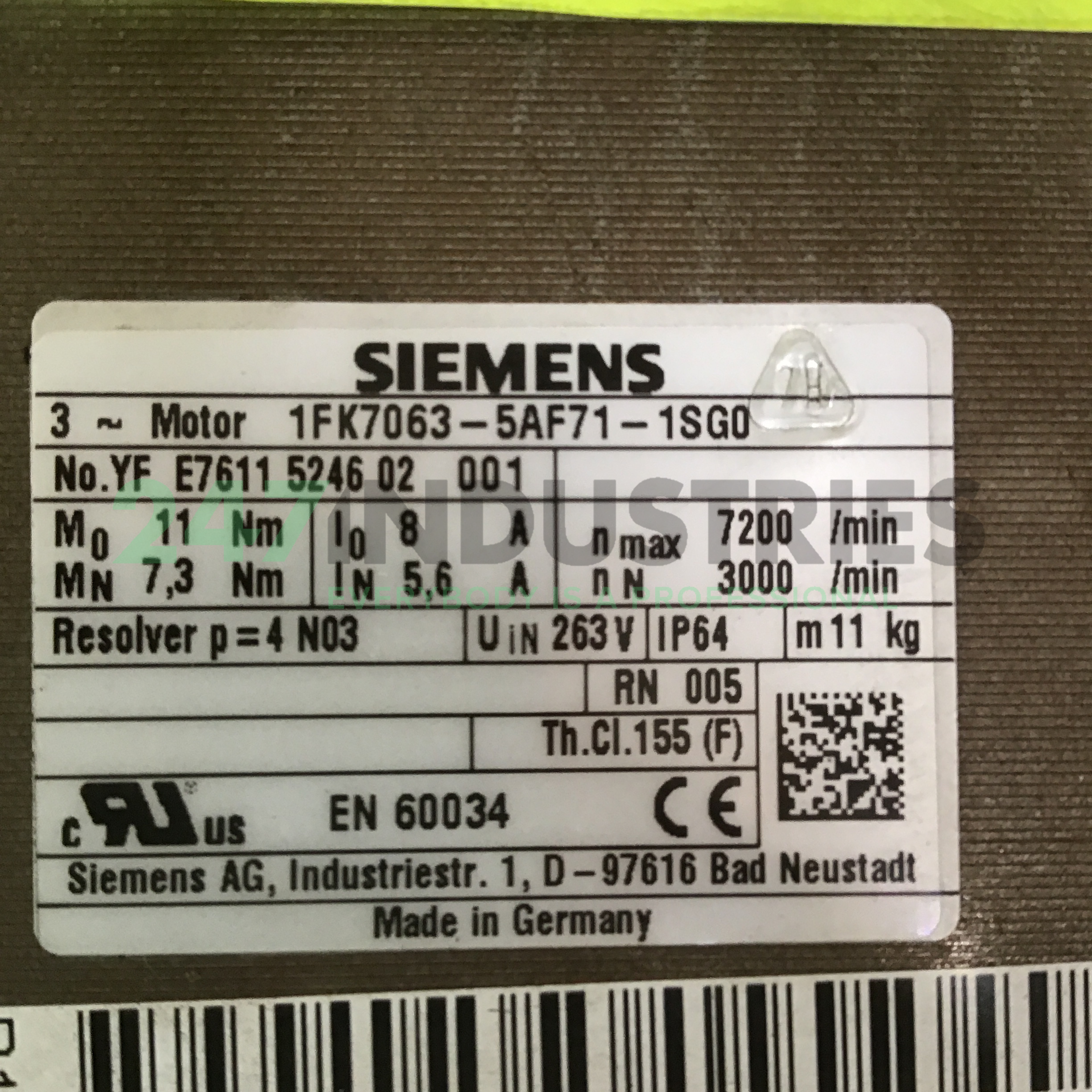 1FK7063-5AF71-1SG0 Siemens Image 4