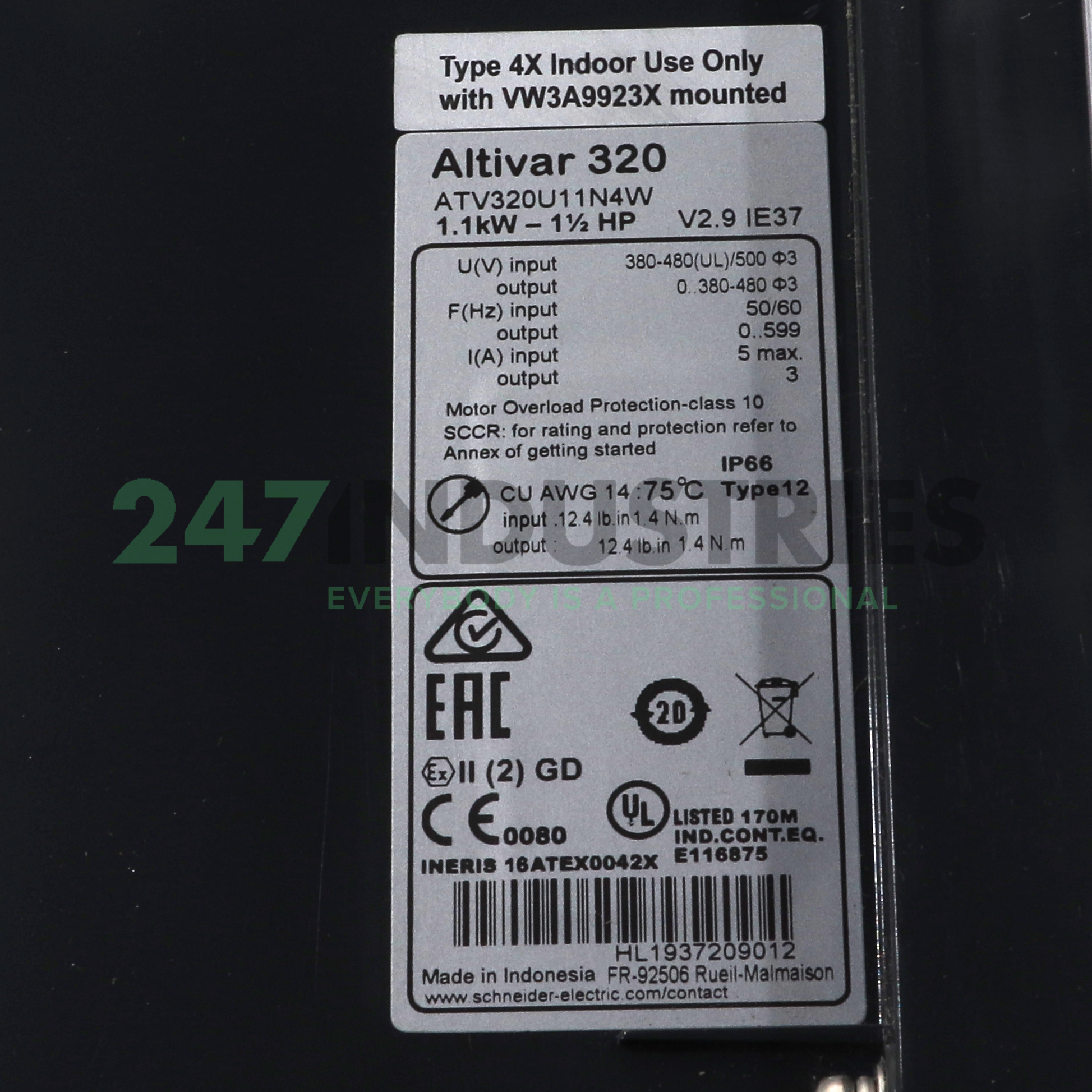 ATV320U11N4W Schneider Electric Image 3